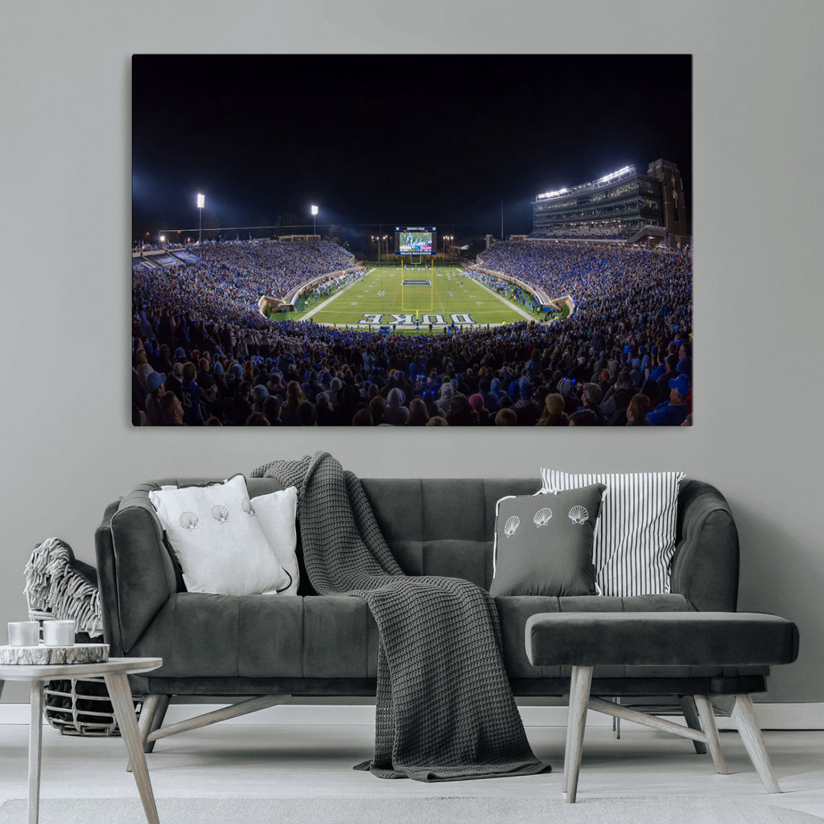 Duke University Blue Devils Football Team Print - Durham
