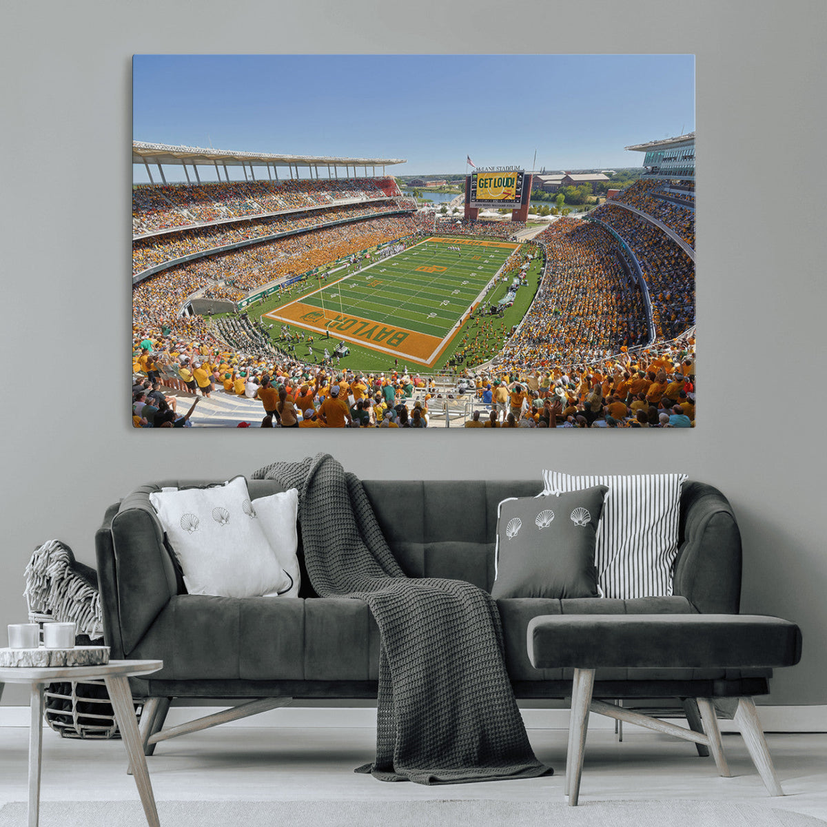Baylor University Bears Football Team Print - Waco McLane