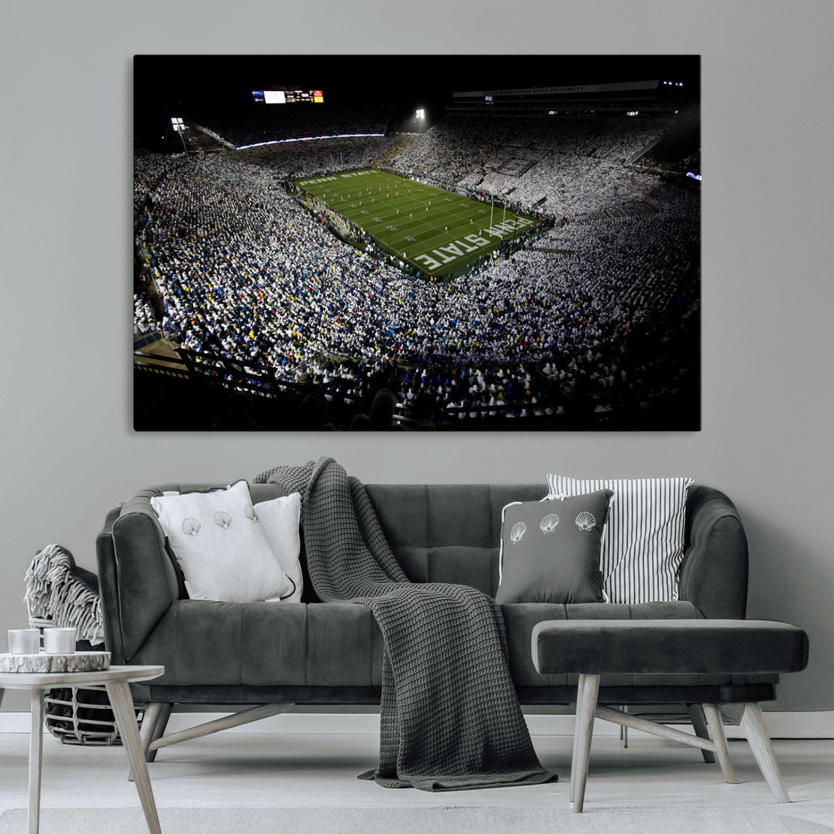 Penn State Football Stadium Wall Art - Beaver Stadium Canvas