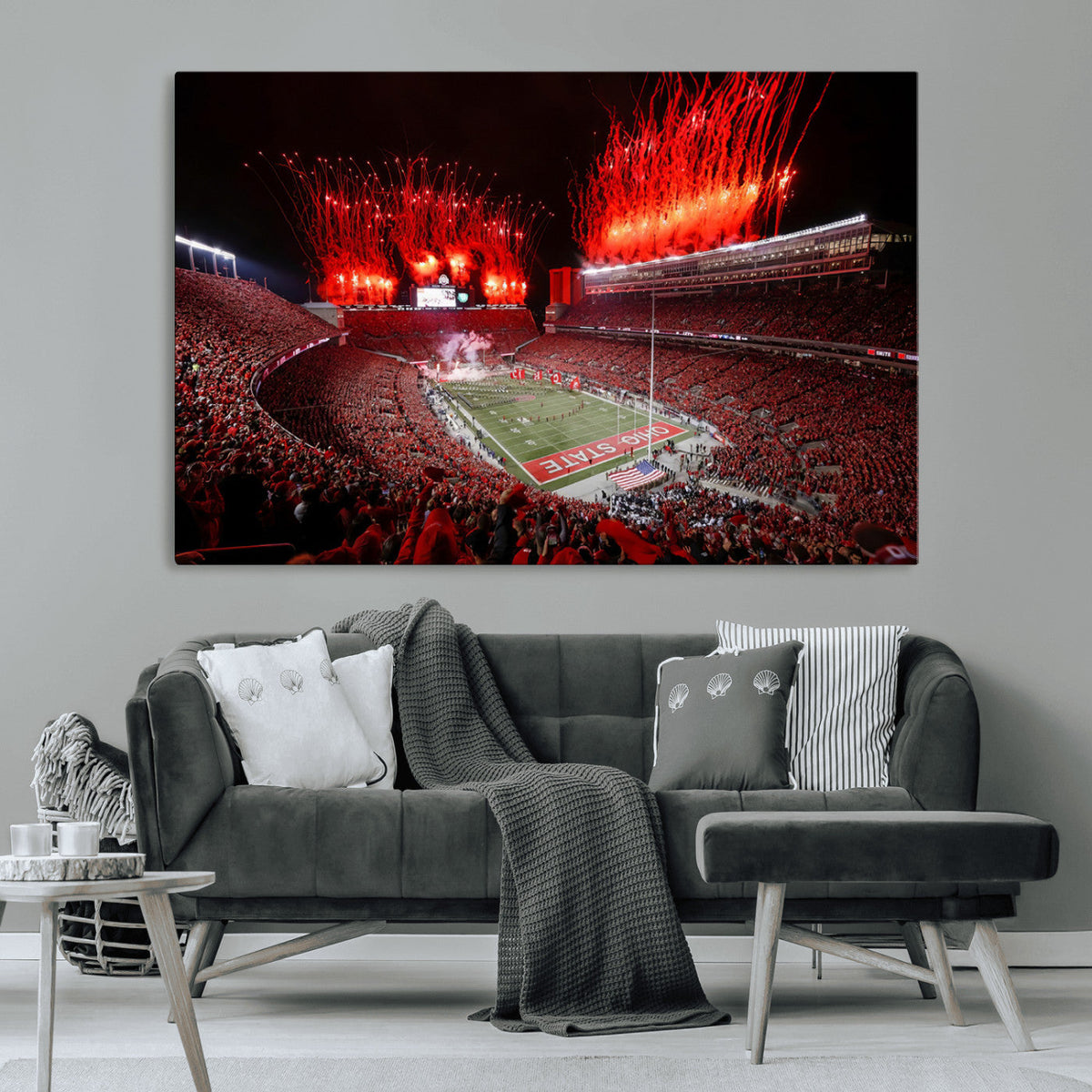 Ohio State University Buckeyes Football Team Print -