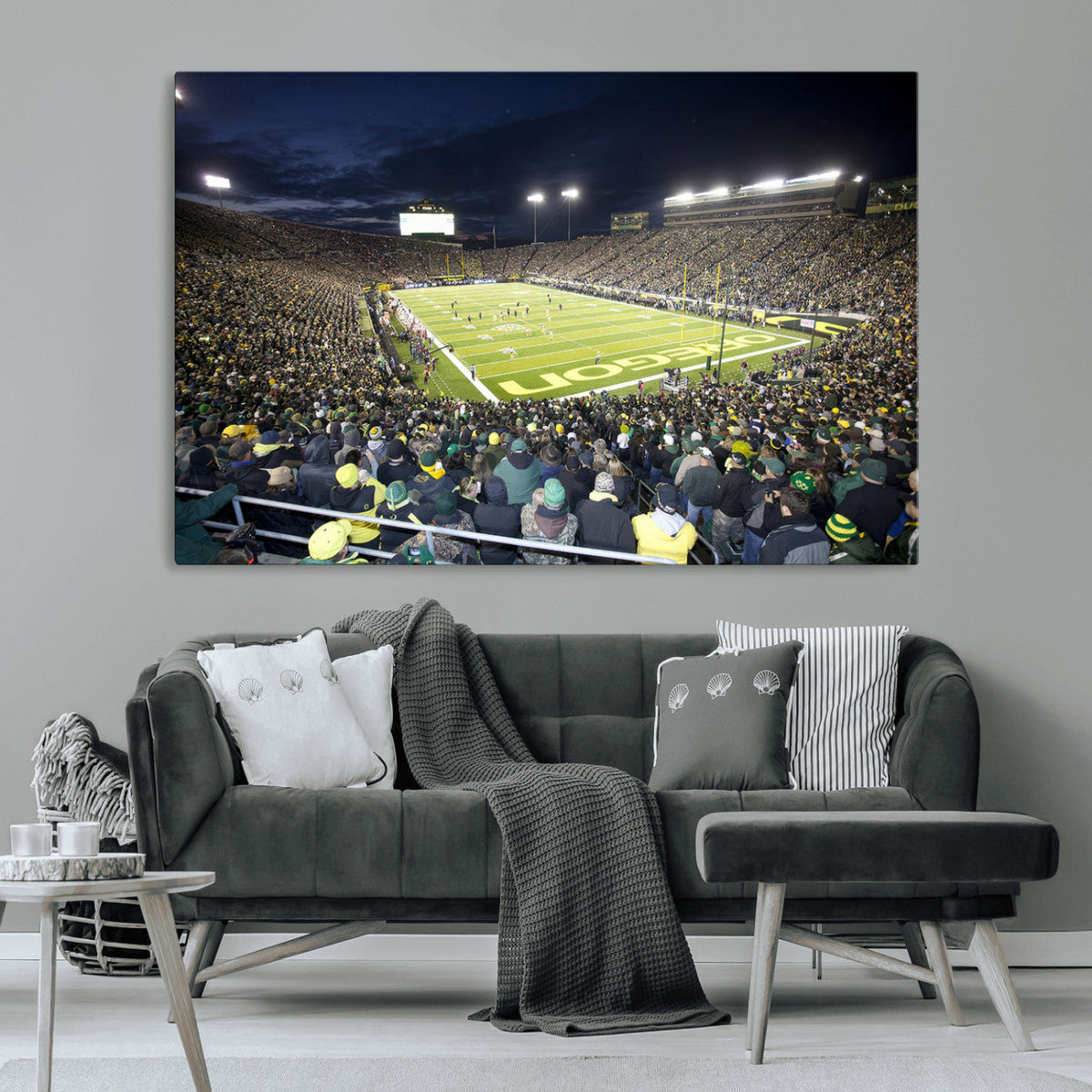University of Oregon Ducks Football Team Print - Eugene