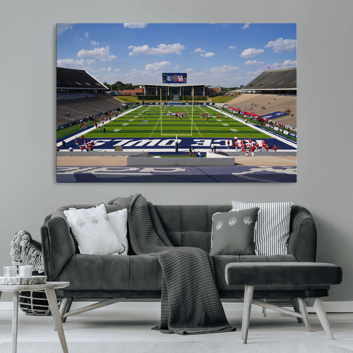 Rice University Owls Football Team Print - Houston Rice