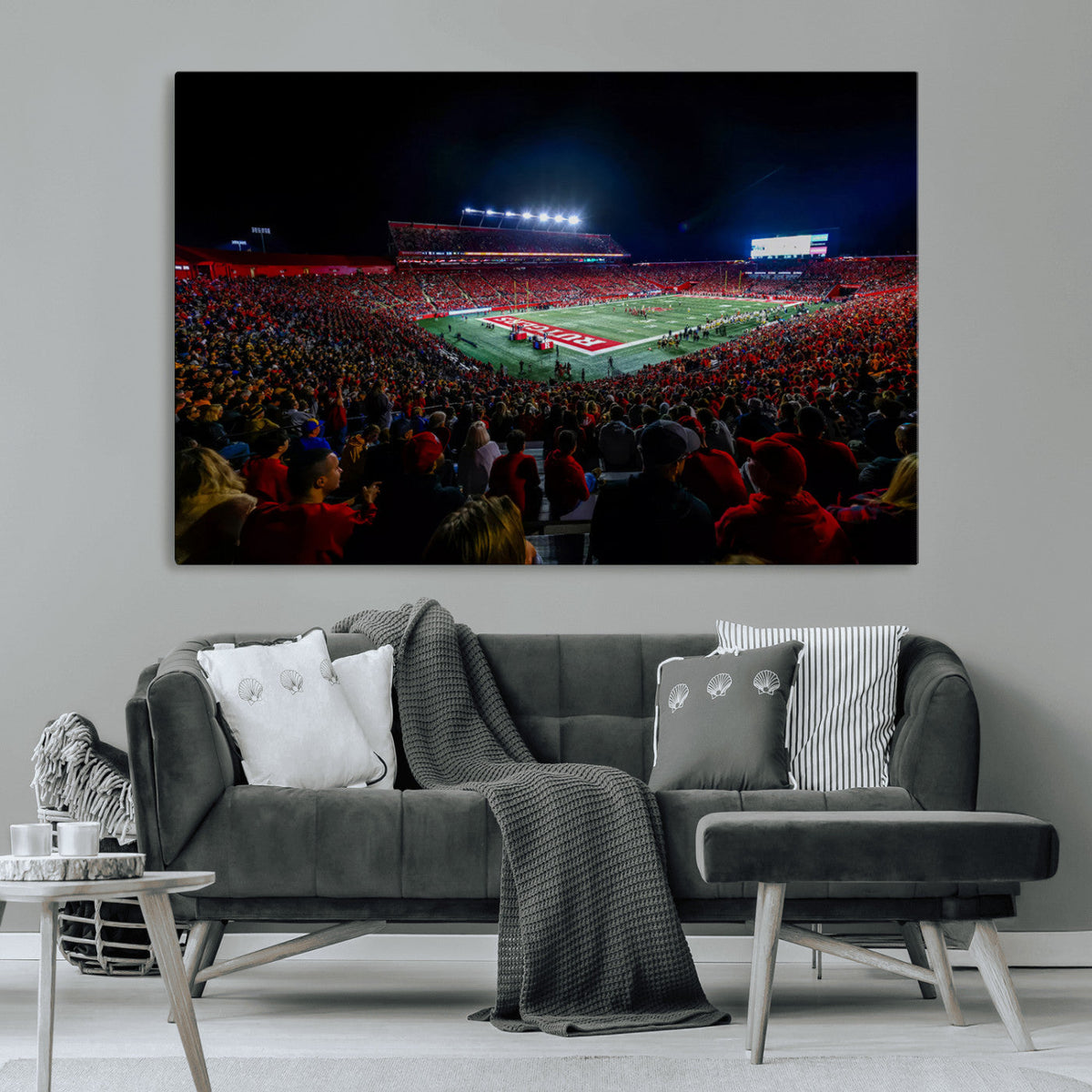 Rutgers Scarlet Knights Football Team Print - SHI Stadium,