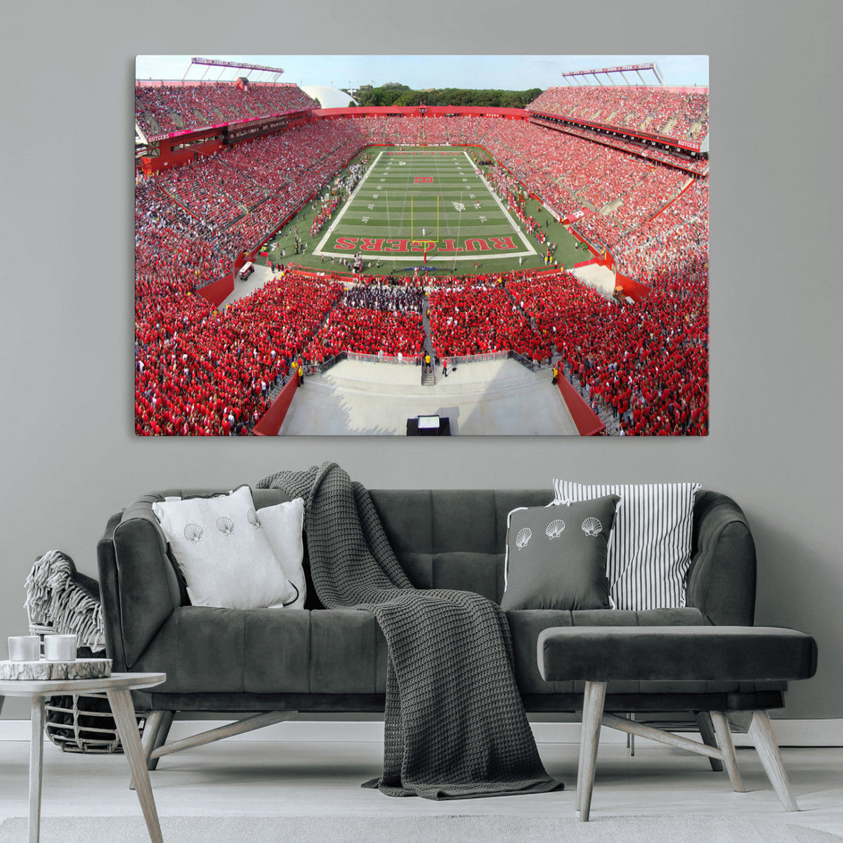 Rutgers Scarlet Knights Football Team Print - Piscataway SHI