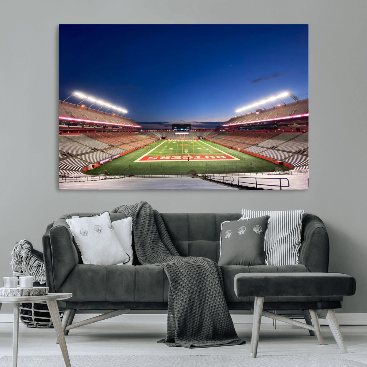 Rutgers Scarlet Knights Football Team Print - Piscataway SHI