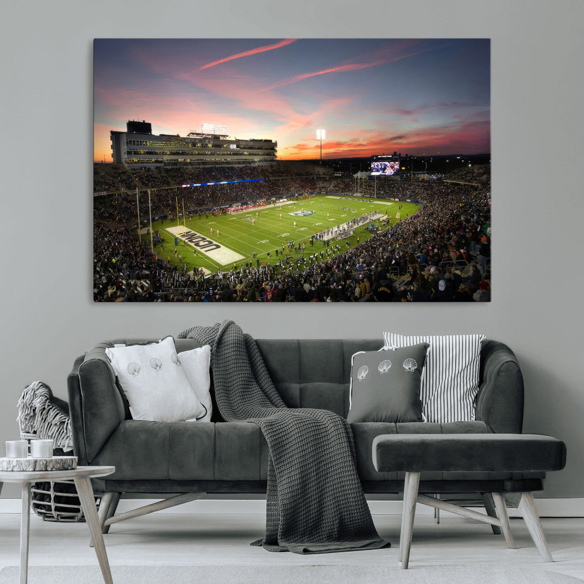 The University of Connecticut UCONN Huskies Football Team