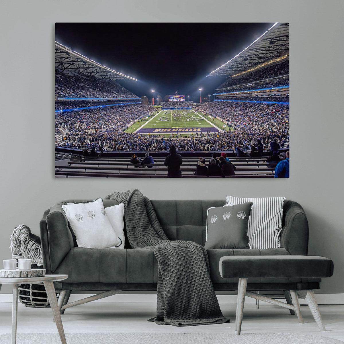 The University of Washington Huskies Football Team Print -