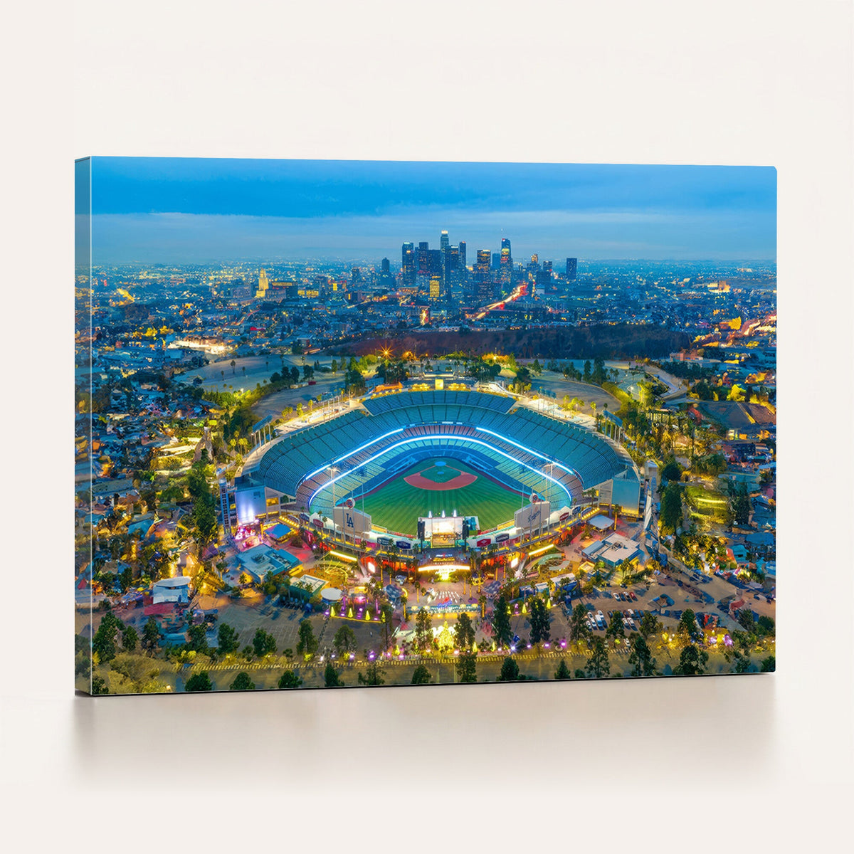 Los Angeles Dodgers Wall Art Canvas, Dodger Stadium Wall Art