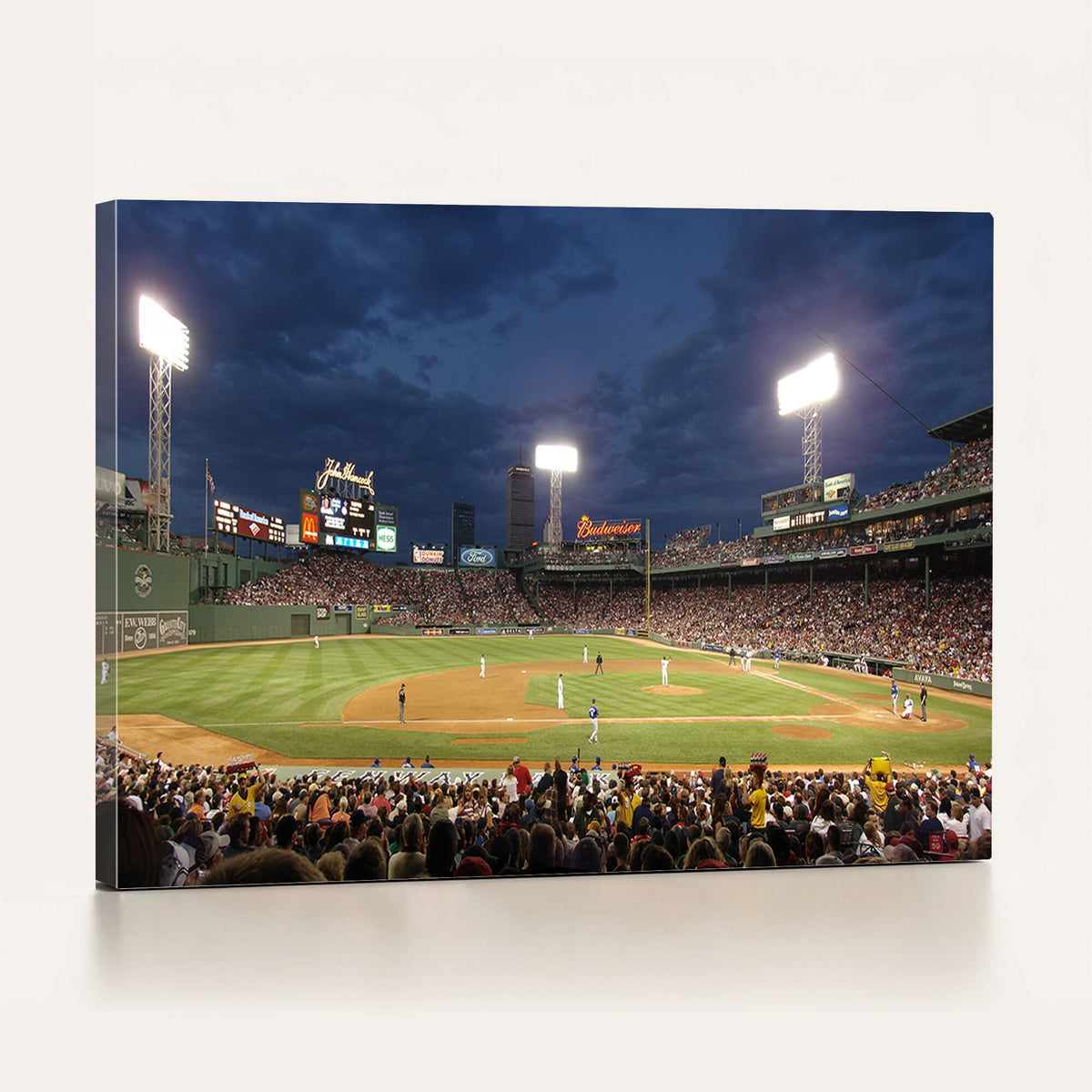 Boston Red Sox Baseball Team Print Canvas - Massachusetts