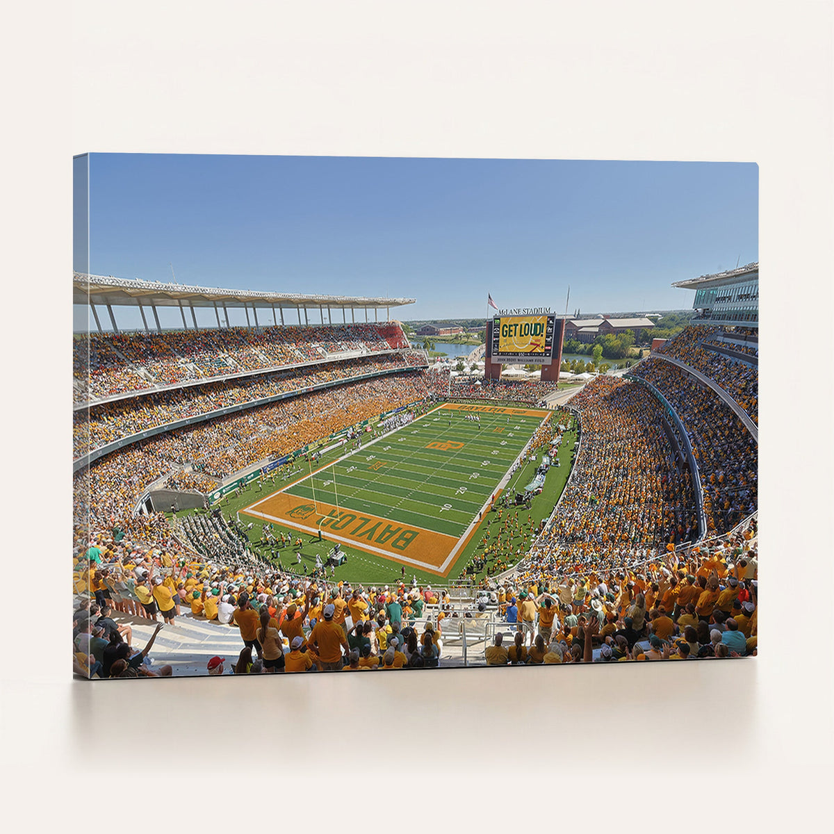Baylor University Bears Football Team Print - Waco McLane