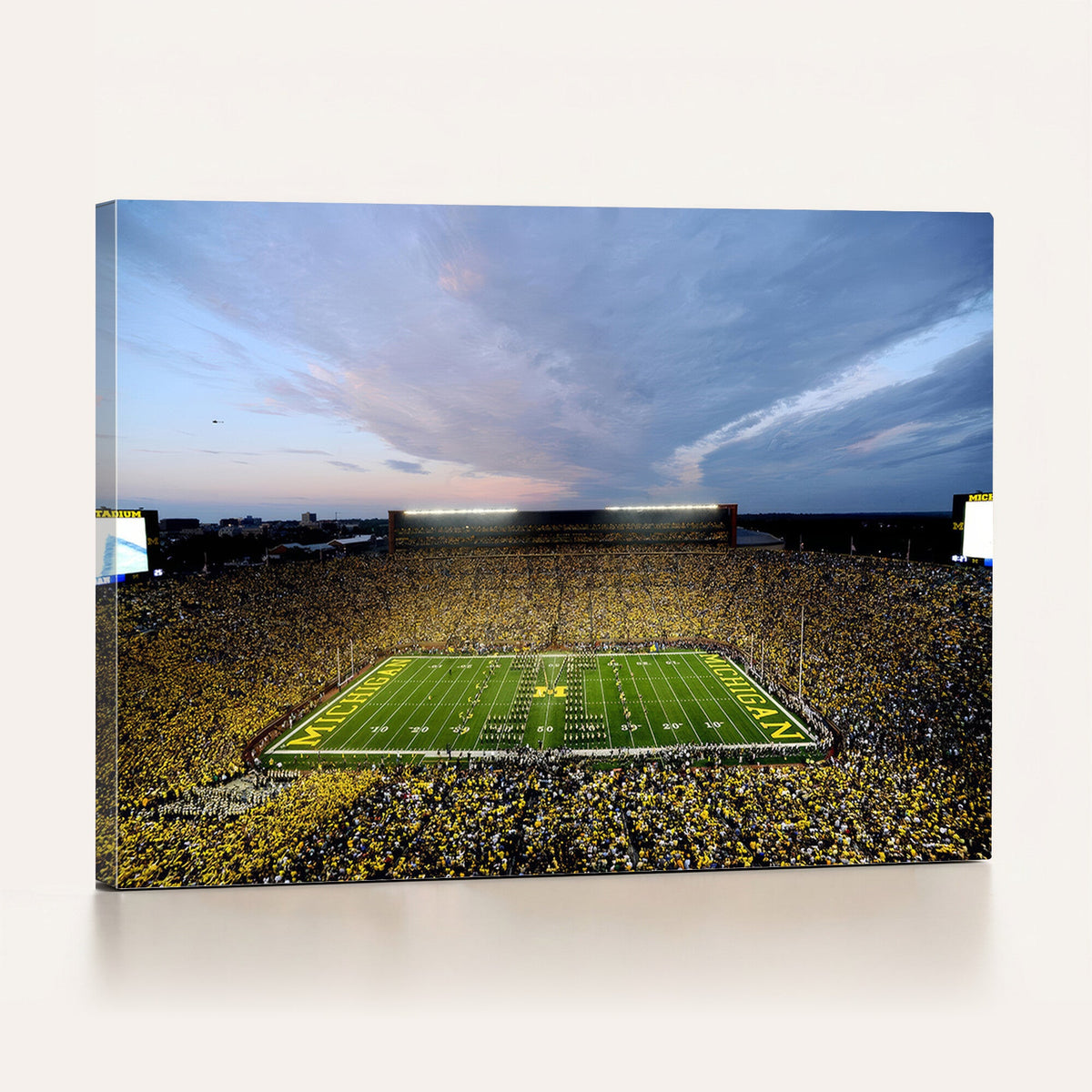 University of Michigan Wolverines Football Team Print - Ann