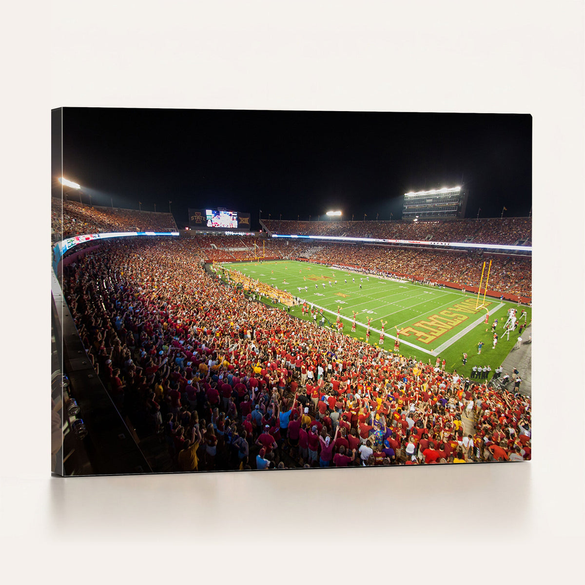Iowa State University Cyclones Canvas Print, Football Team