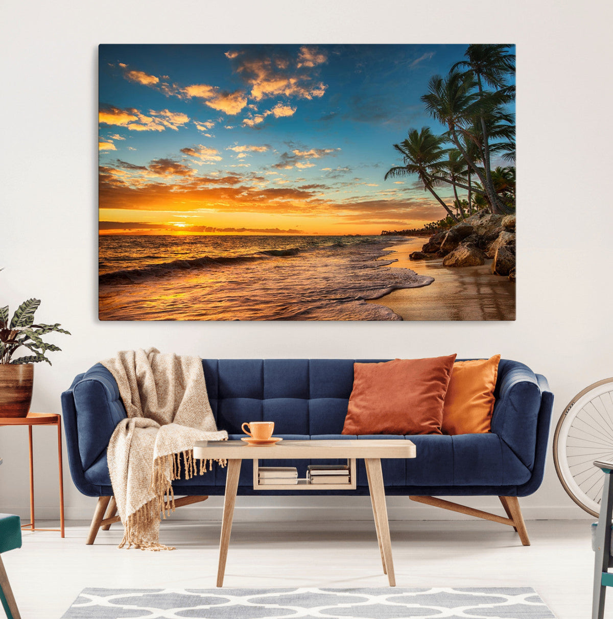 Sunset Wall Art Canvas Print