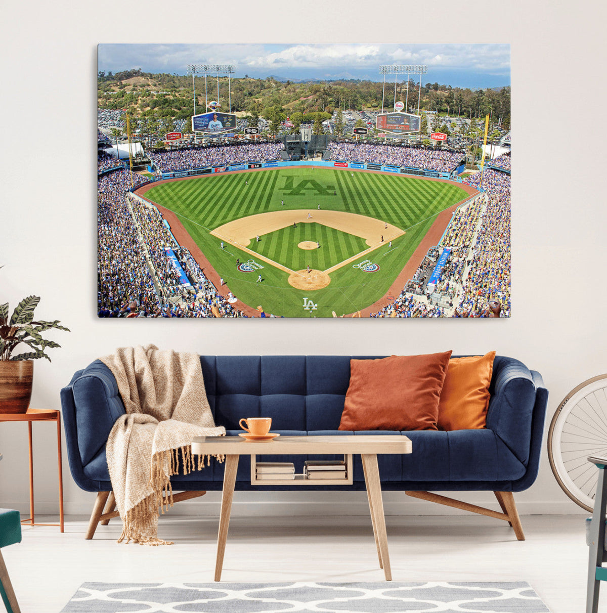 Citi Field Wall Art Print | 3-Panel New York Mets Baseball