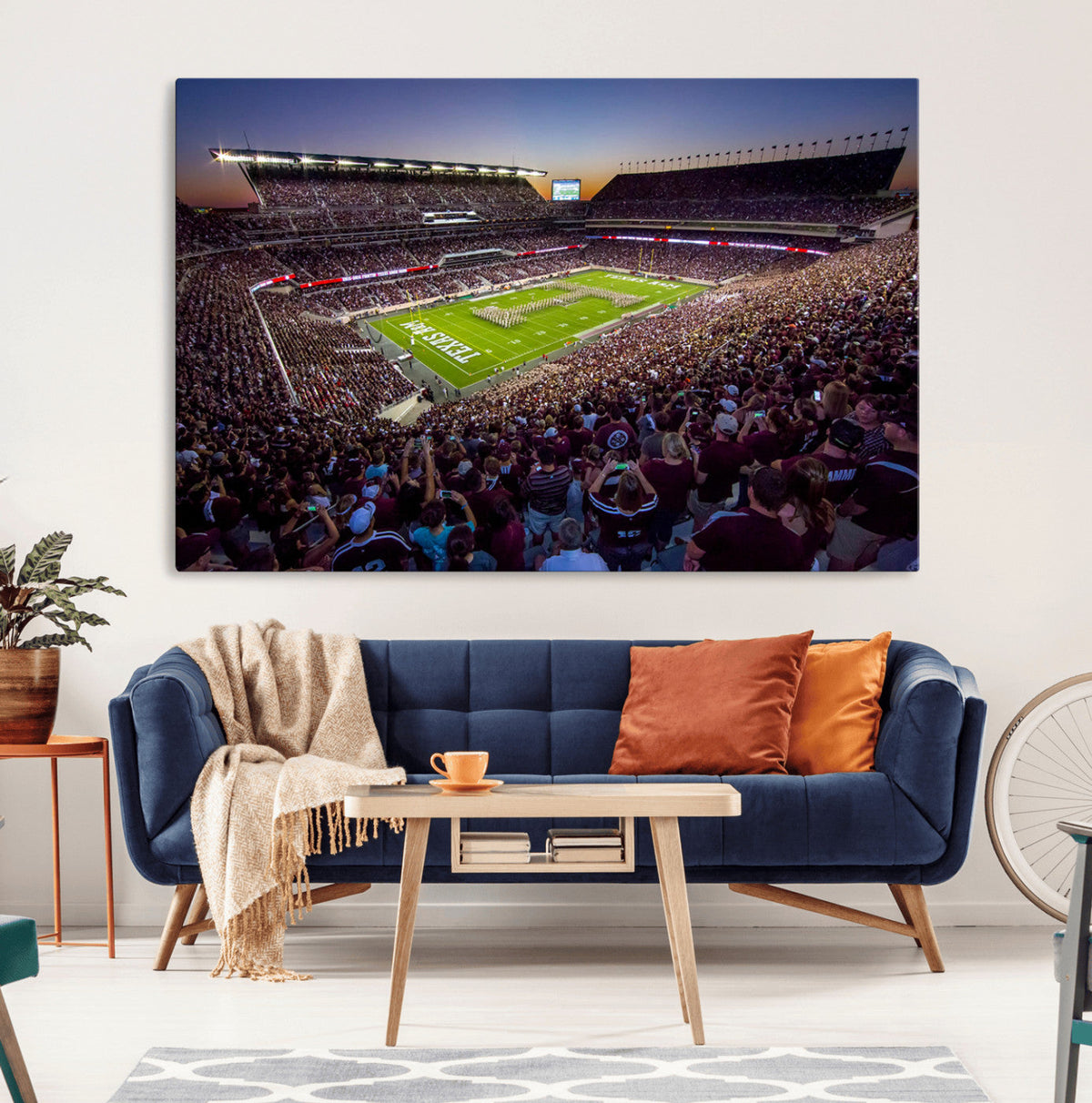 Texas A&M University Aggies Football Team Print - College