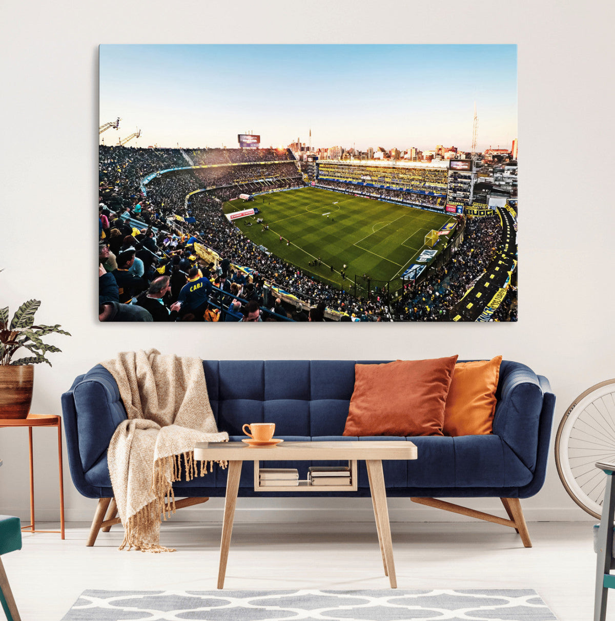 Boca Juniors Soccer Team Print - Buenos Aires Bombonera