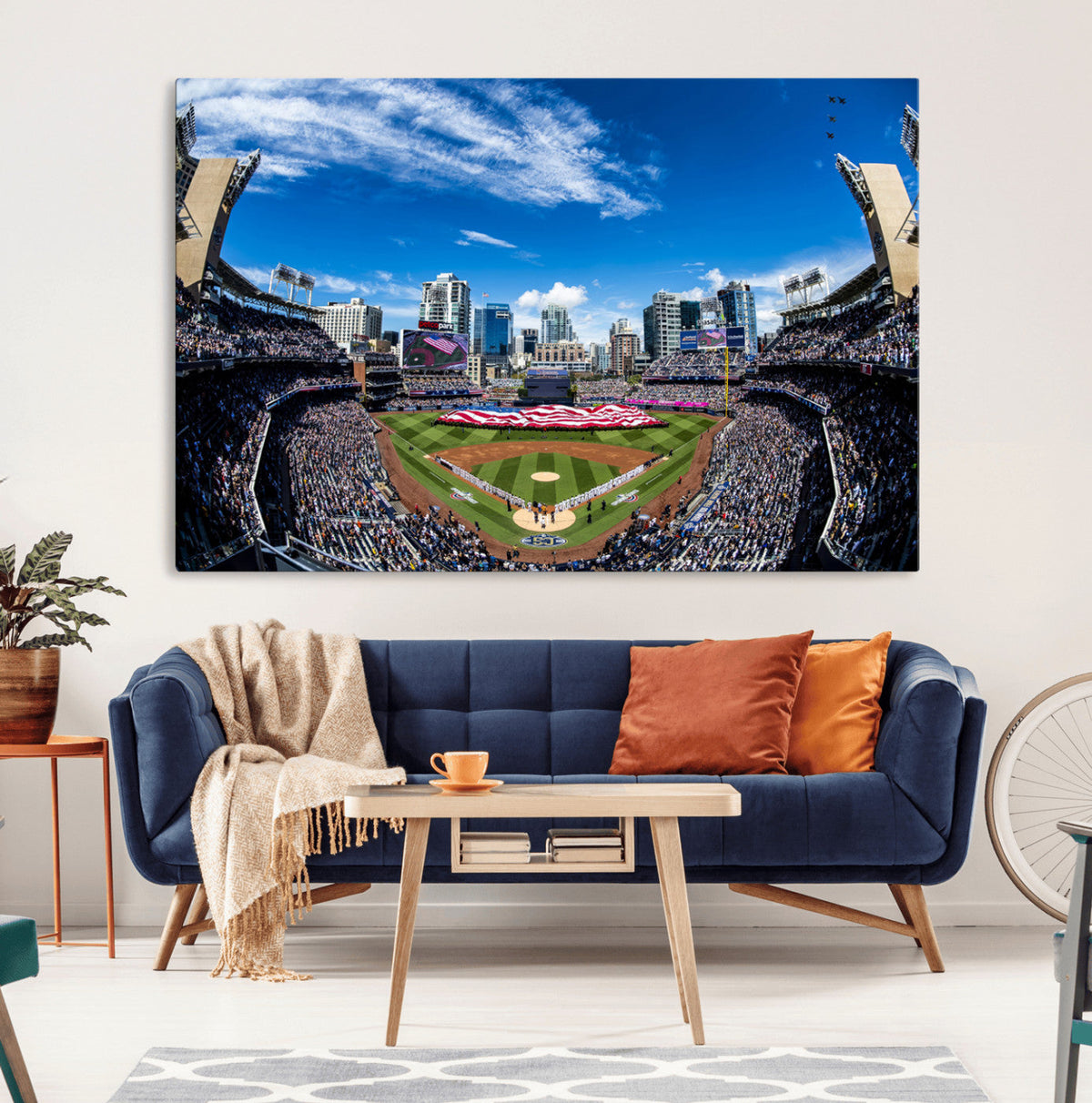 San Diego Padres Baseball Team Print - Petco Park Stadium