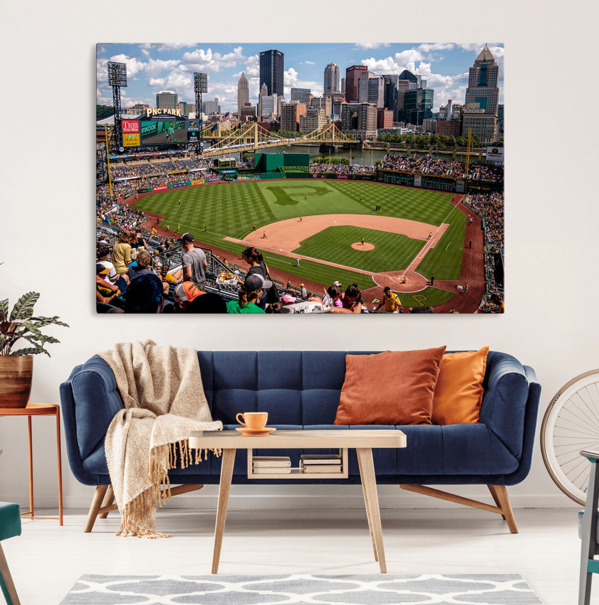 Pittsburgh Pirates Baseball Team Print - PNC Park Stadium