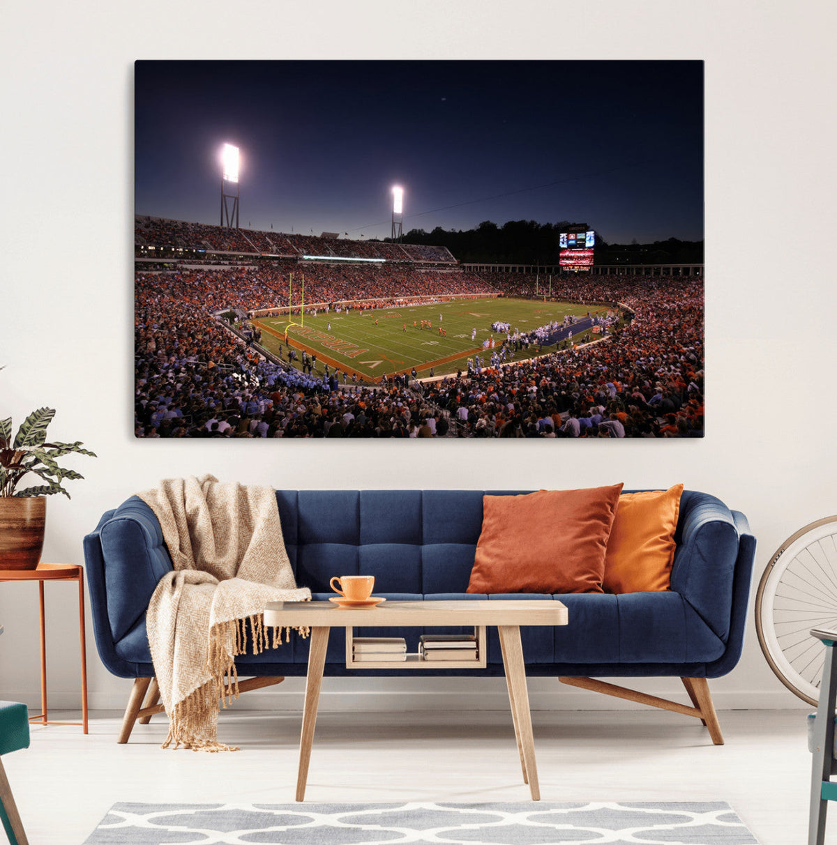 Virginia Cavaliers Football Team Print - Charlottesville