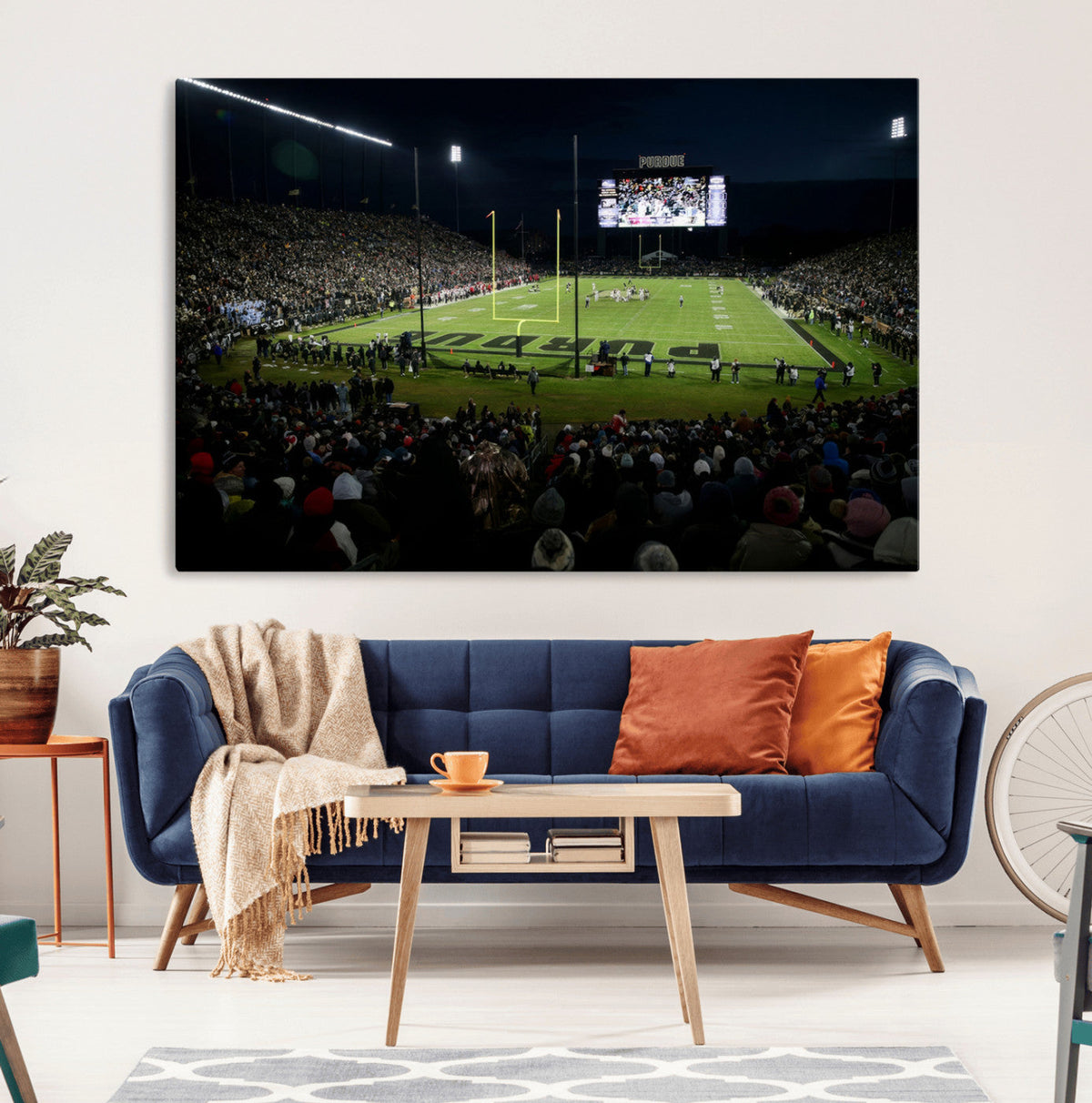 Purdue Boilermakers Football Team Print - West Lafayette
