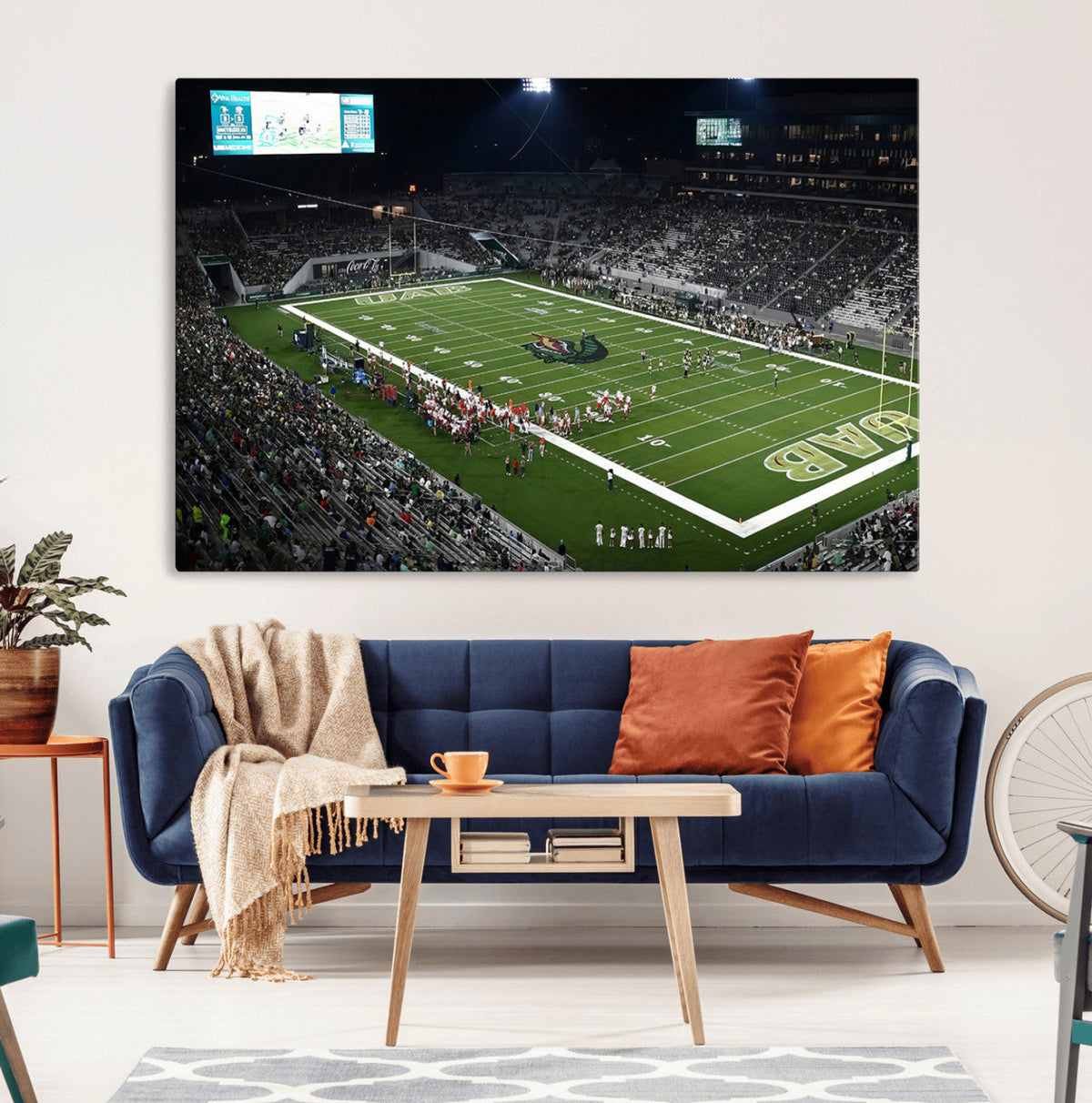 UAB Blazers Football Team Print - Birmingham Protective
