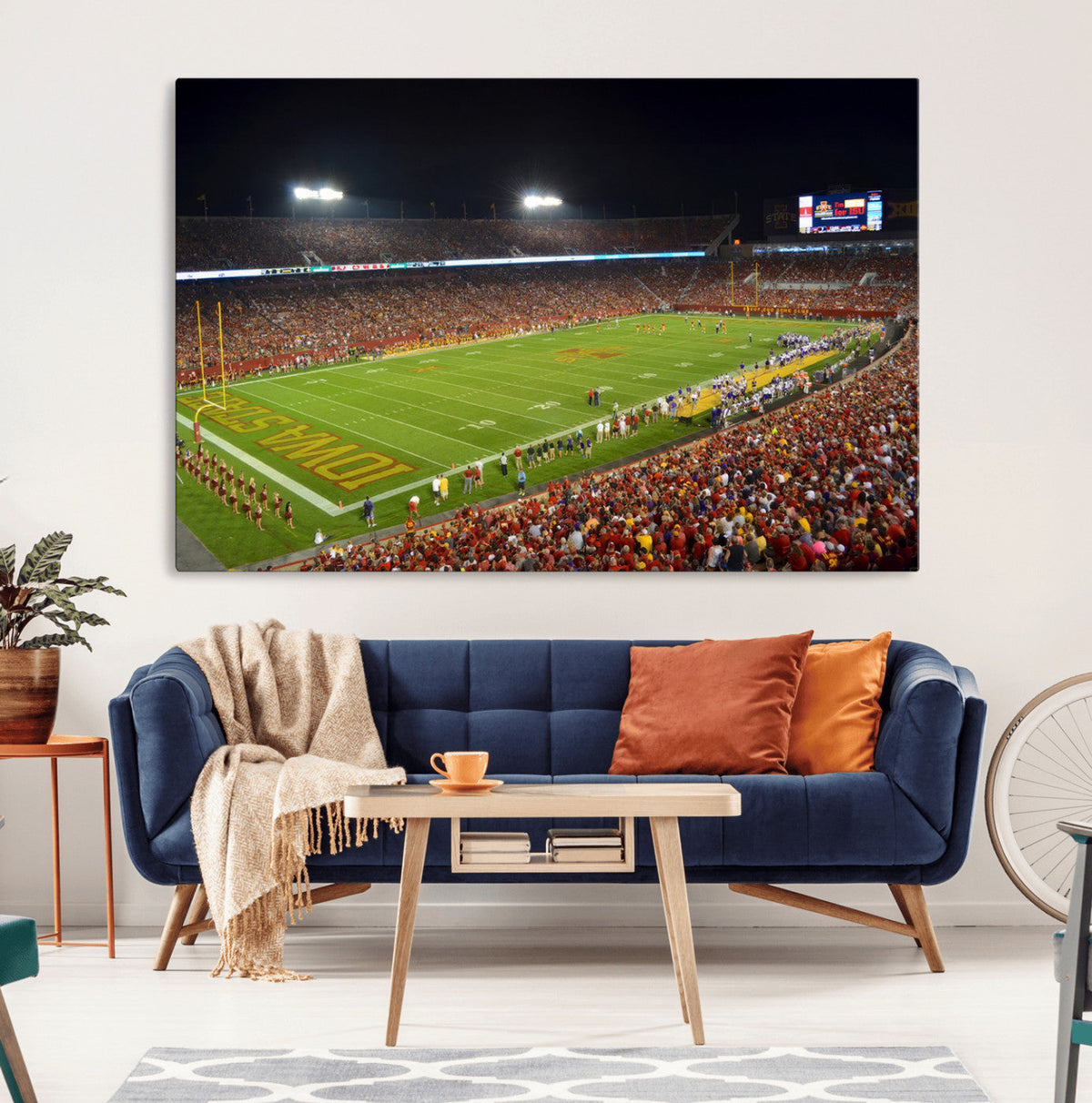 Iowa State University Cyclones Football Team Print - Ames
