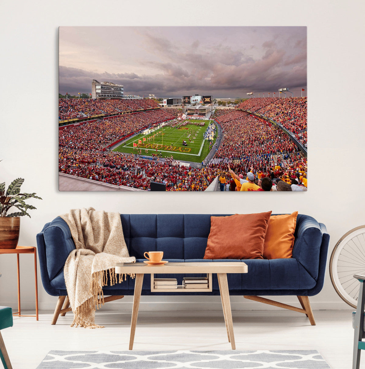 Iowa State University Cyclones Football Team Print - Ames