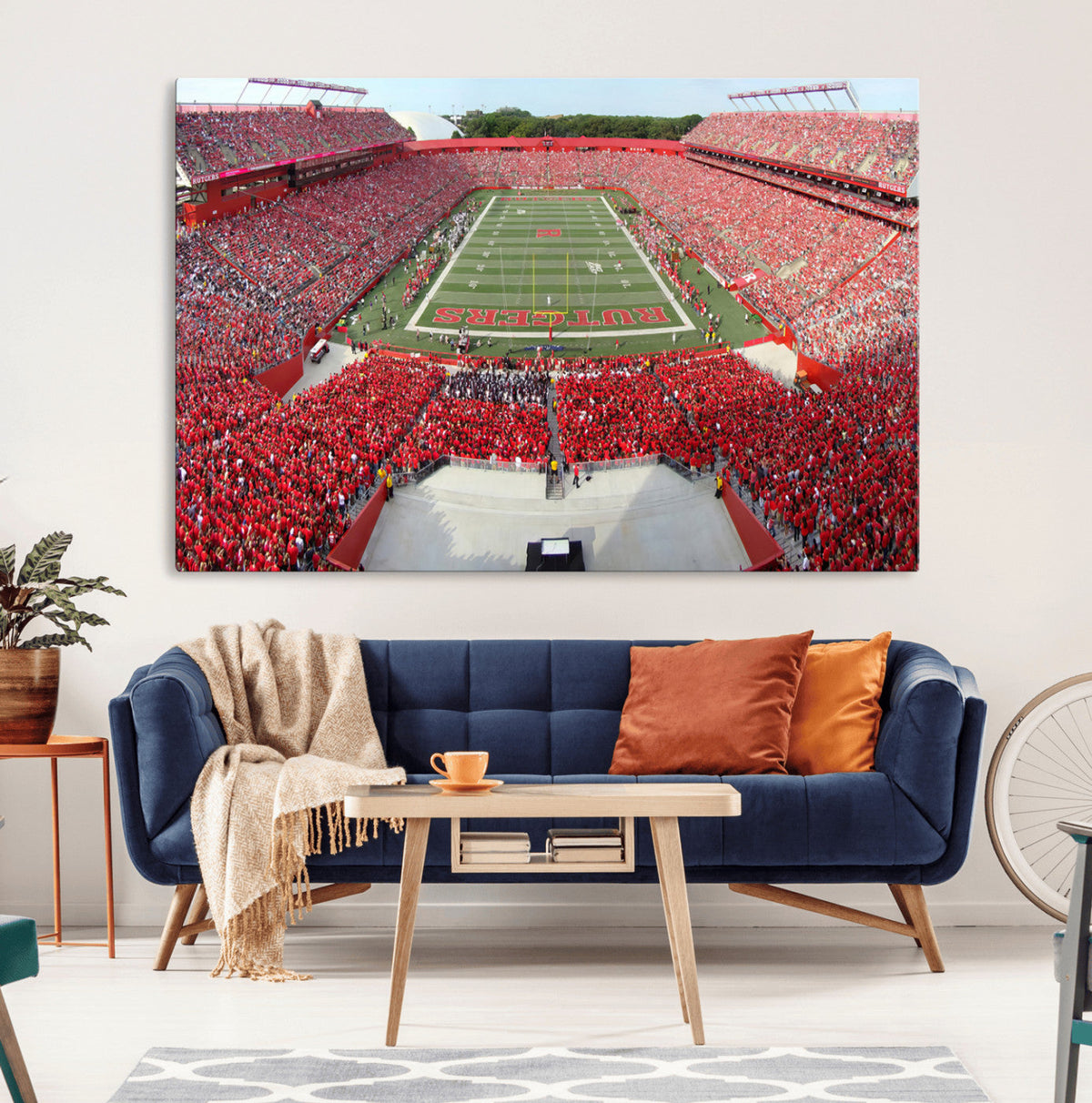 Rutgers Scarlet Knights Football Team Print - Piscataway SHI