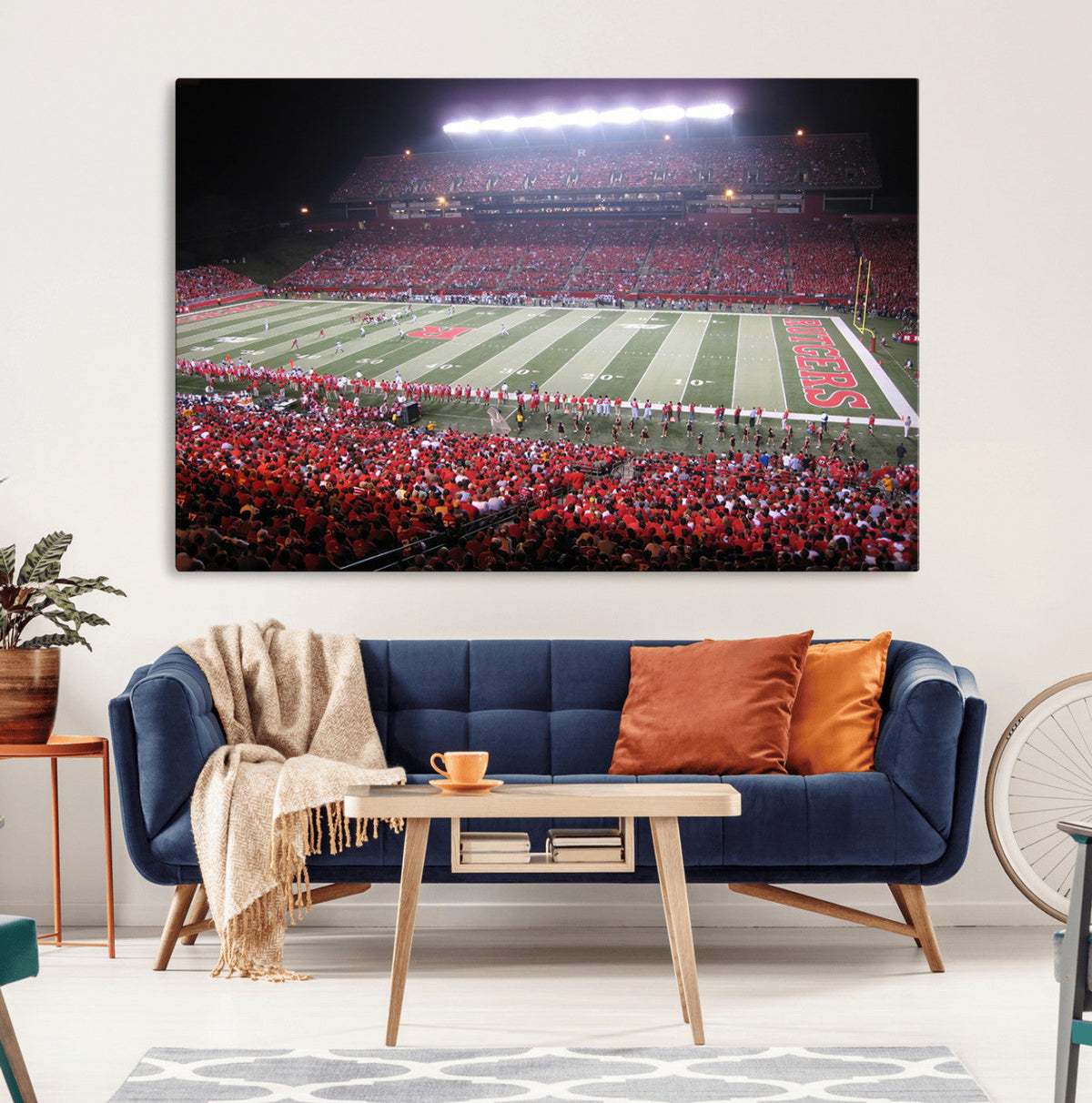 Rutgers University Scarlet Knights Football Team Print -