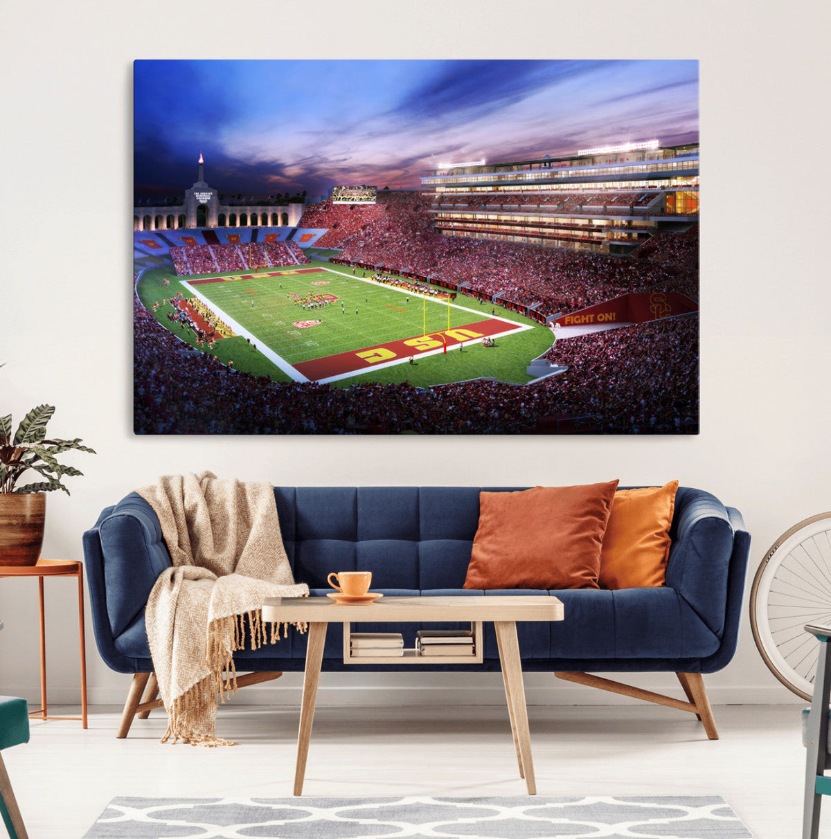 The University of Southern California USC Trojans Football