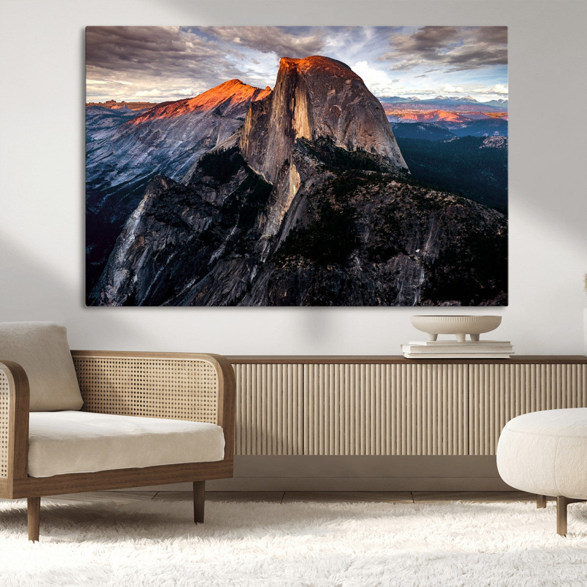 Half Dome Yosemite Wall Art – Majestic Mountain Landscape