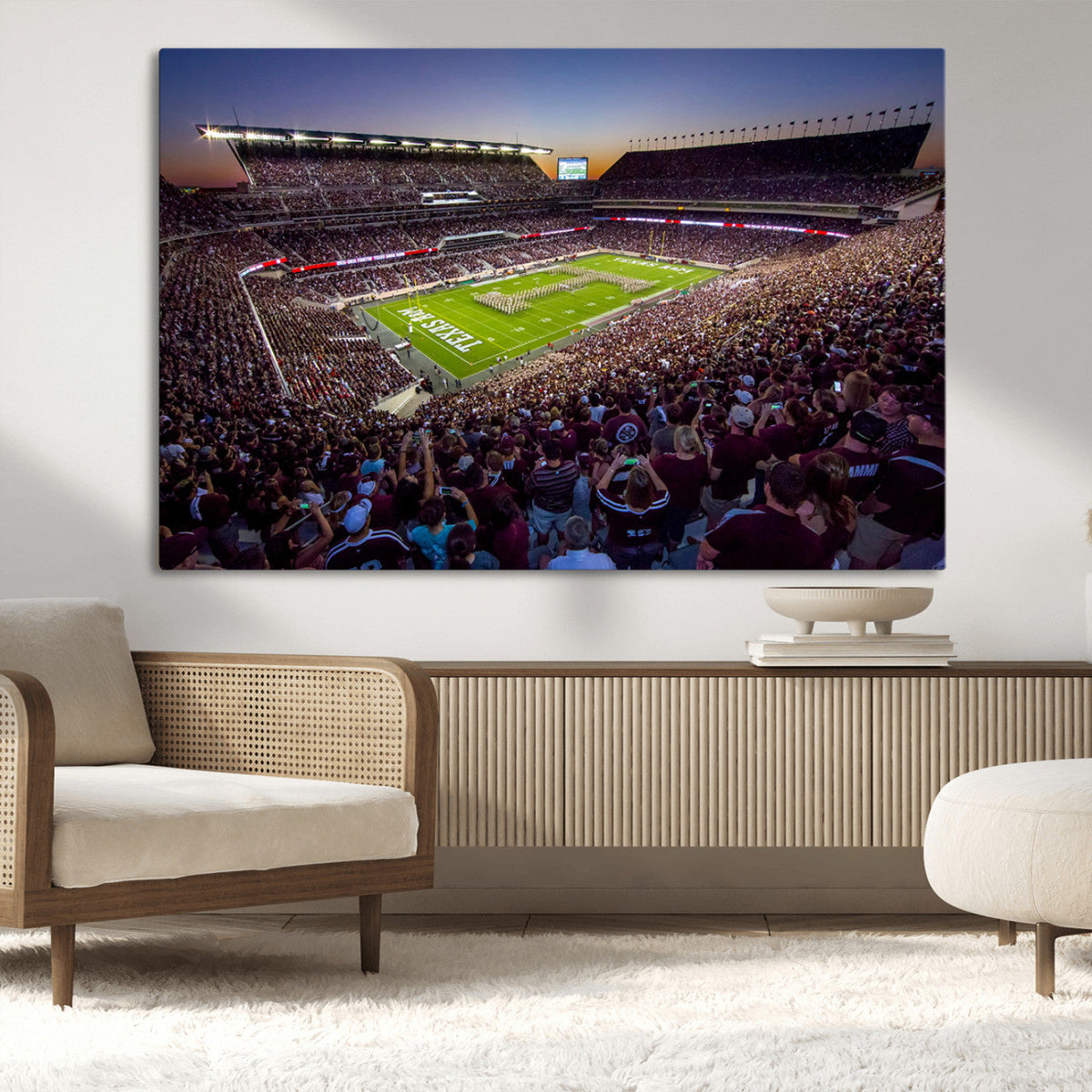 Texas A&M University Aggies Football Team Print - College