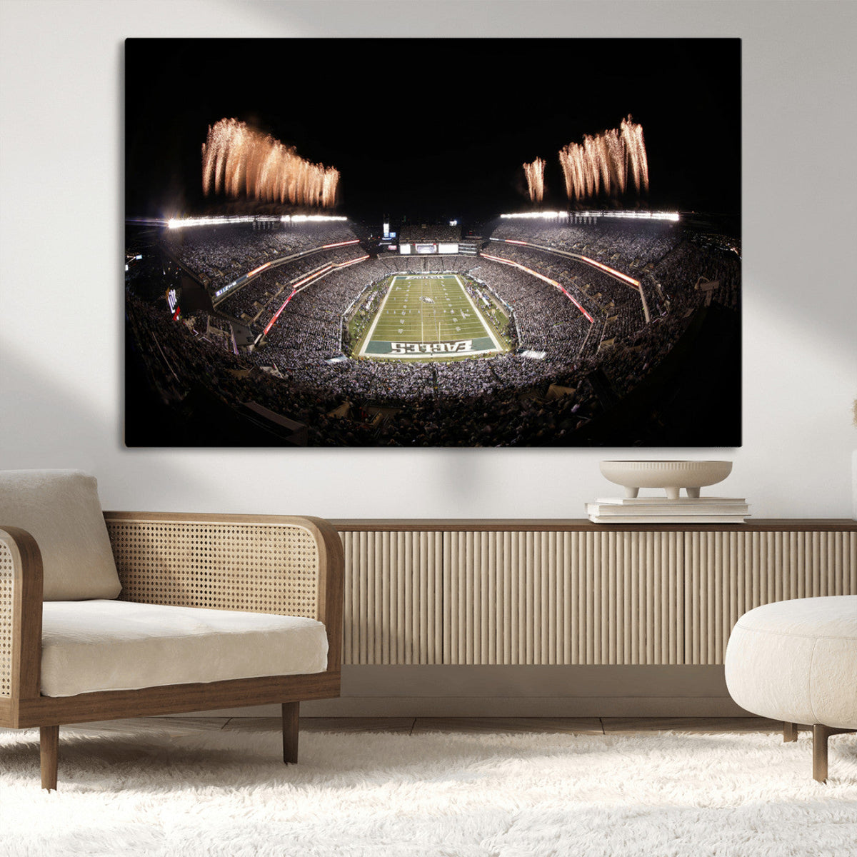 Eagles Field Stadium Wall Art - Lincoln Financial Field
