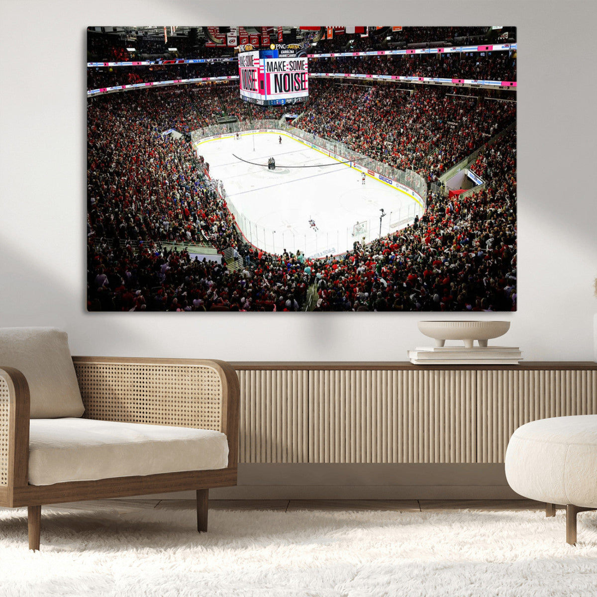 PNC Arena Raleigh North Carolina Hurricanes Hockey Stadium
