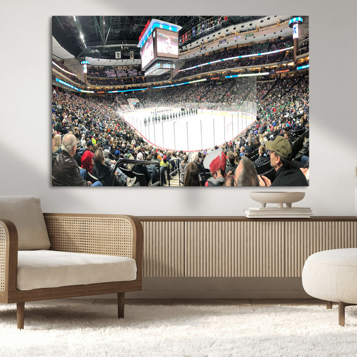 Xcel Energy Center St Paul Minnesota Wild Ice Hockey Stadium