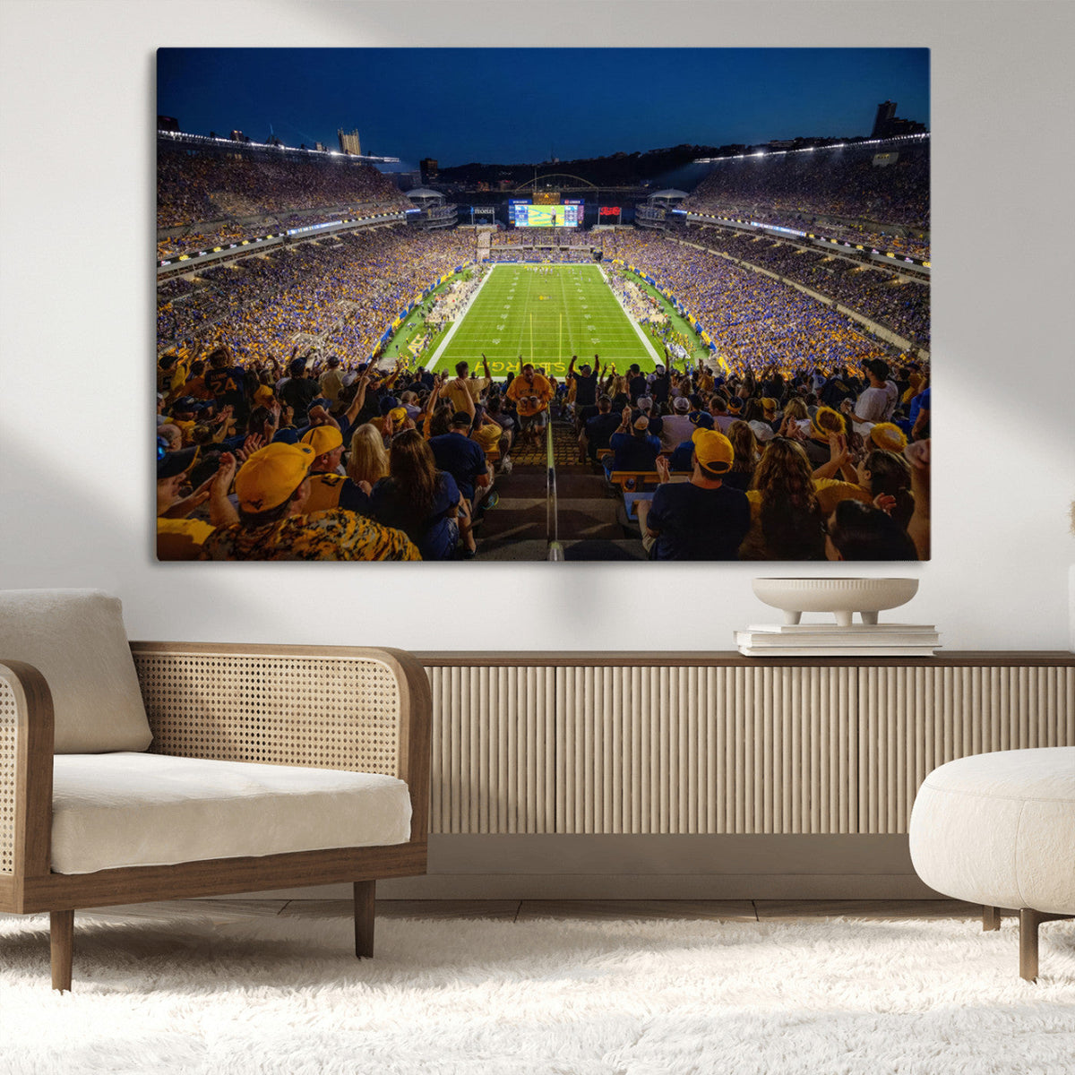 Pittsburgh Panthers Football Team Print - Pittsburgh