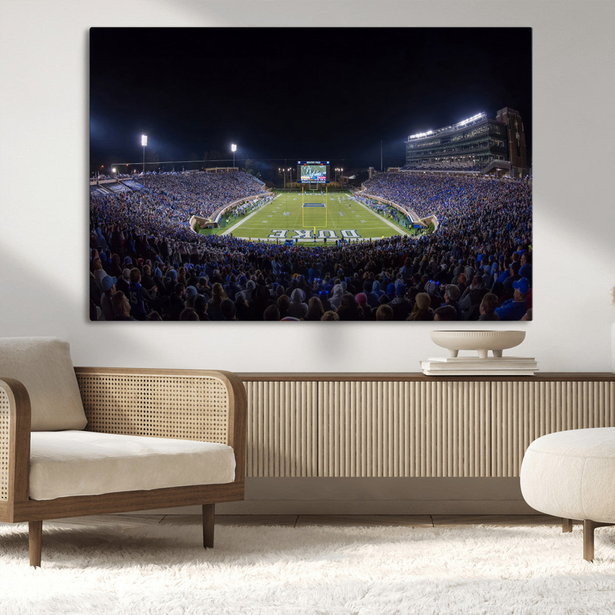 Duke University Blue Devils Football Team Print - Durham