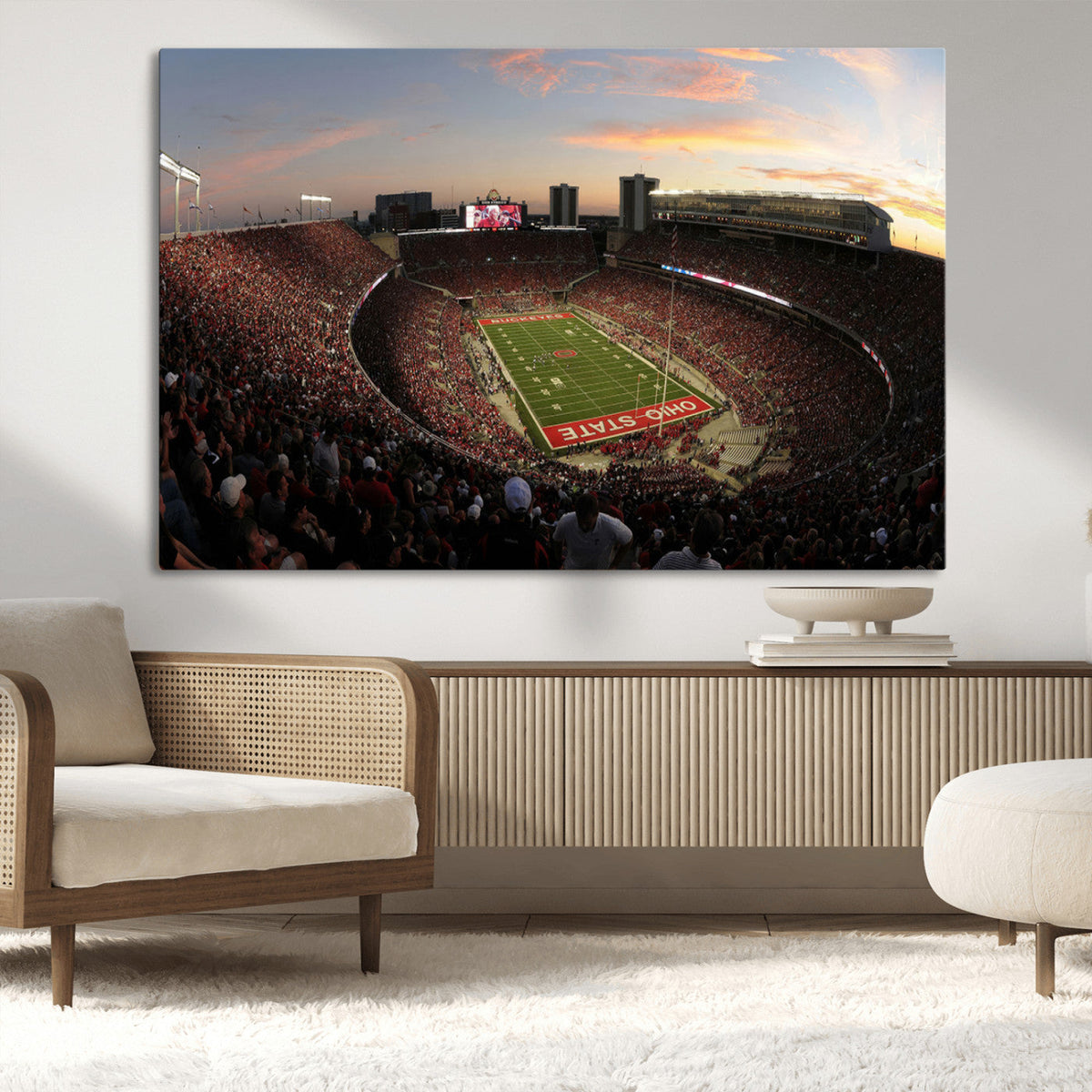 Ohio State University Buckeyes Football Team Print -