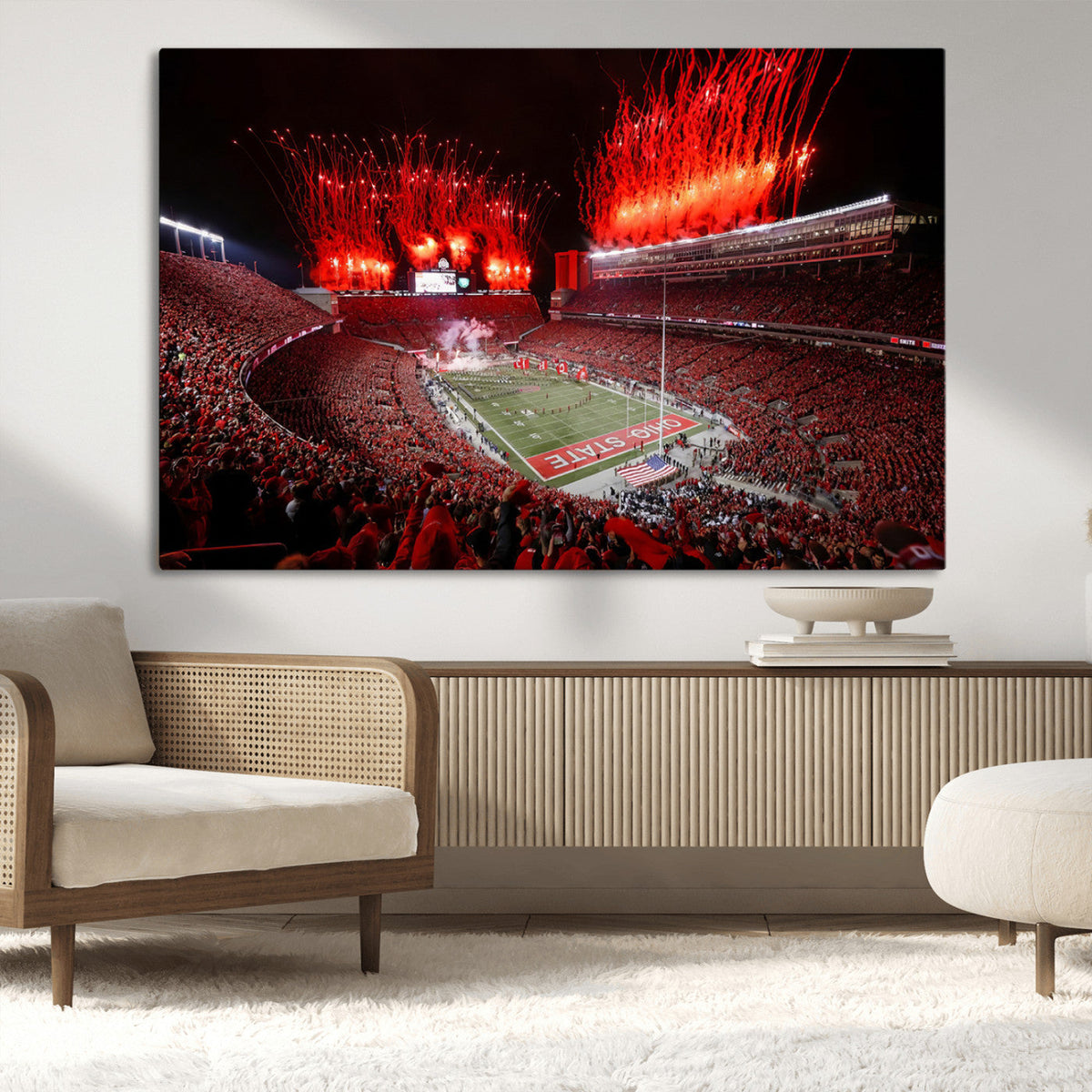 Ohio State University Buckeyes Football Team Print -
