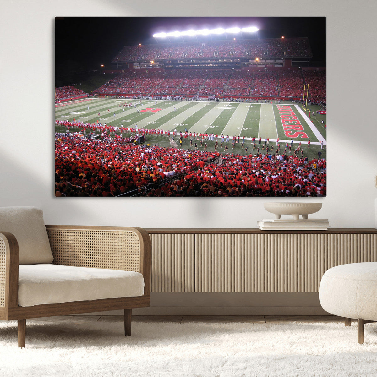 Rutgers University Scarlet Knights Football Team Print -