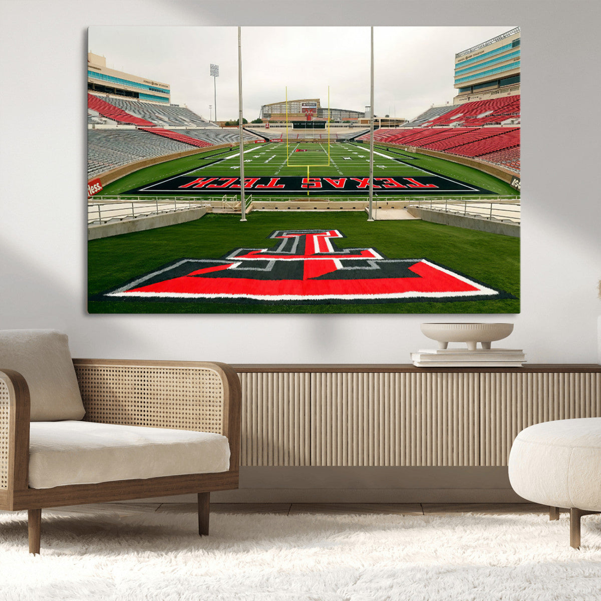 Texas Tech Red Raiders Football Team Print - Lubbock Jones