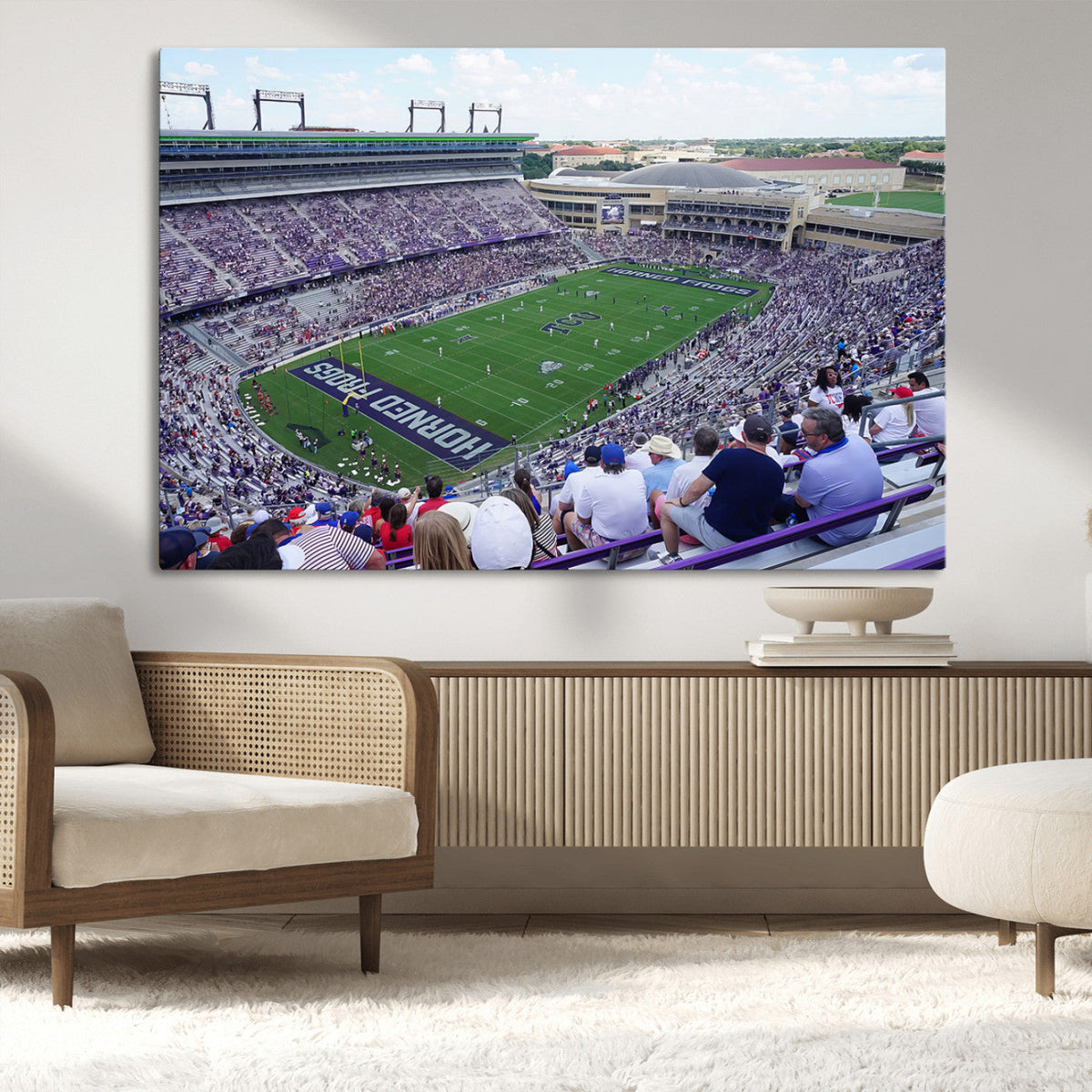 The Texas Christian University TCU Horned Frogs Football