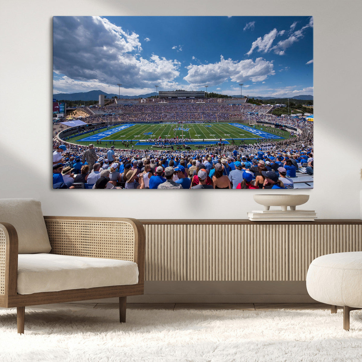 Air Force Falcons Football Team Print - Colorado Springs