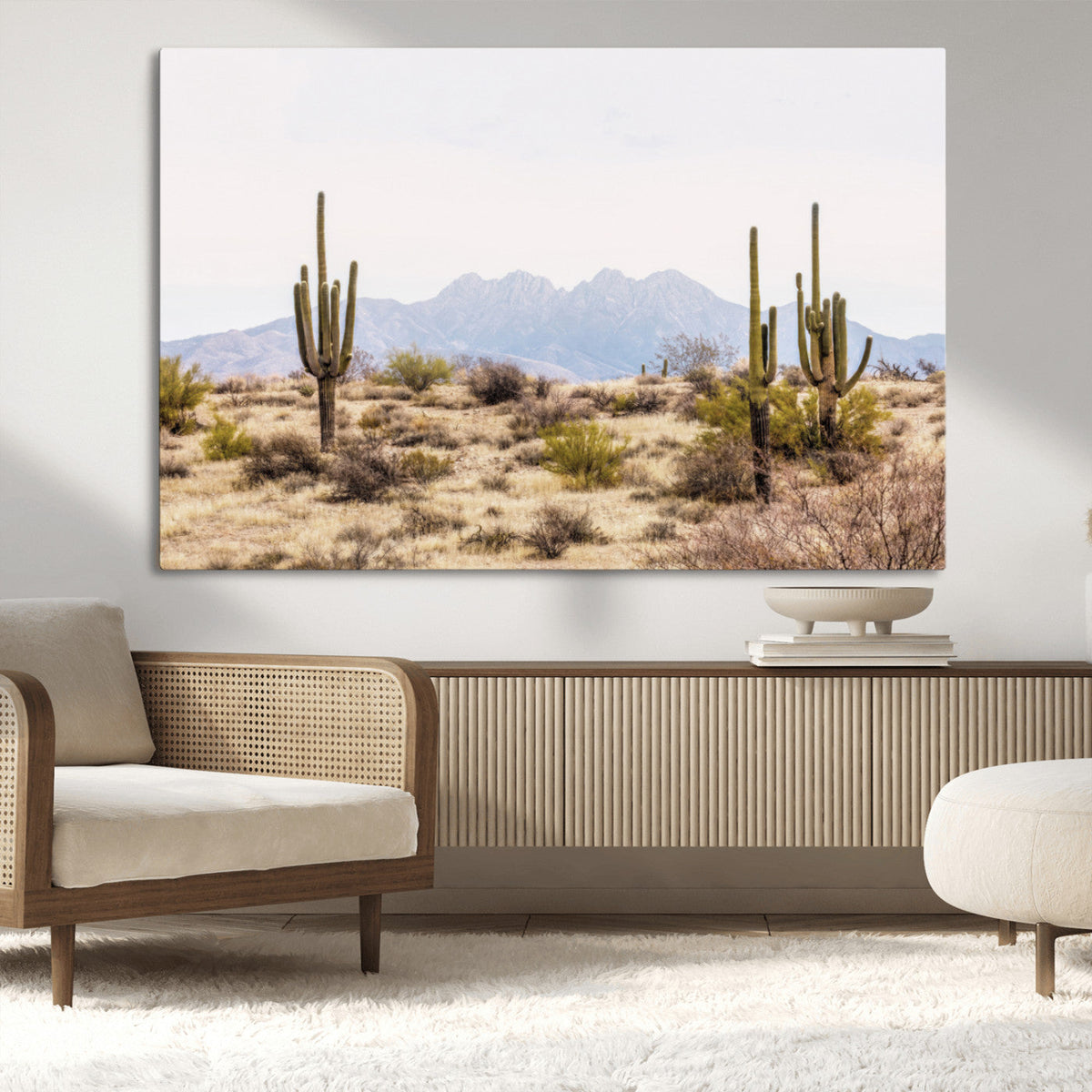 Arizona Desert Wall Art Print | Arizona Desert Canvas Print