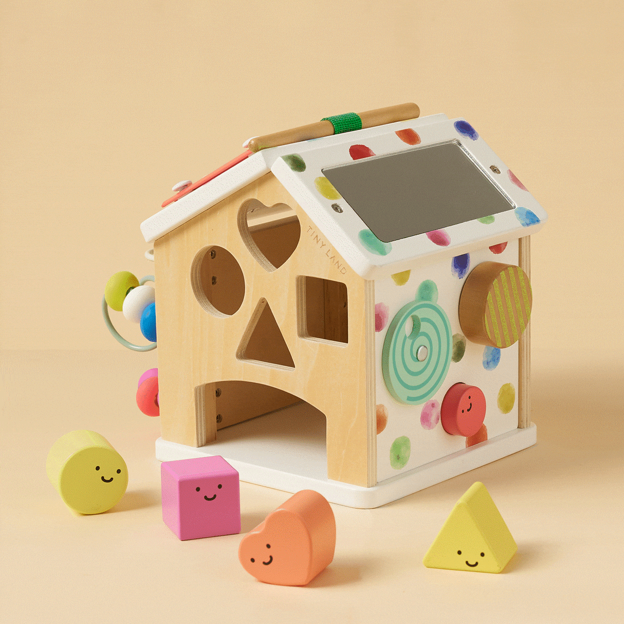 Brain & Hands Playset β Montessori Box (4β6 Months) + Activity Cube