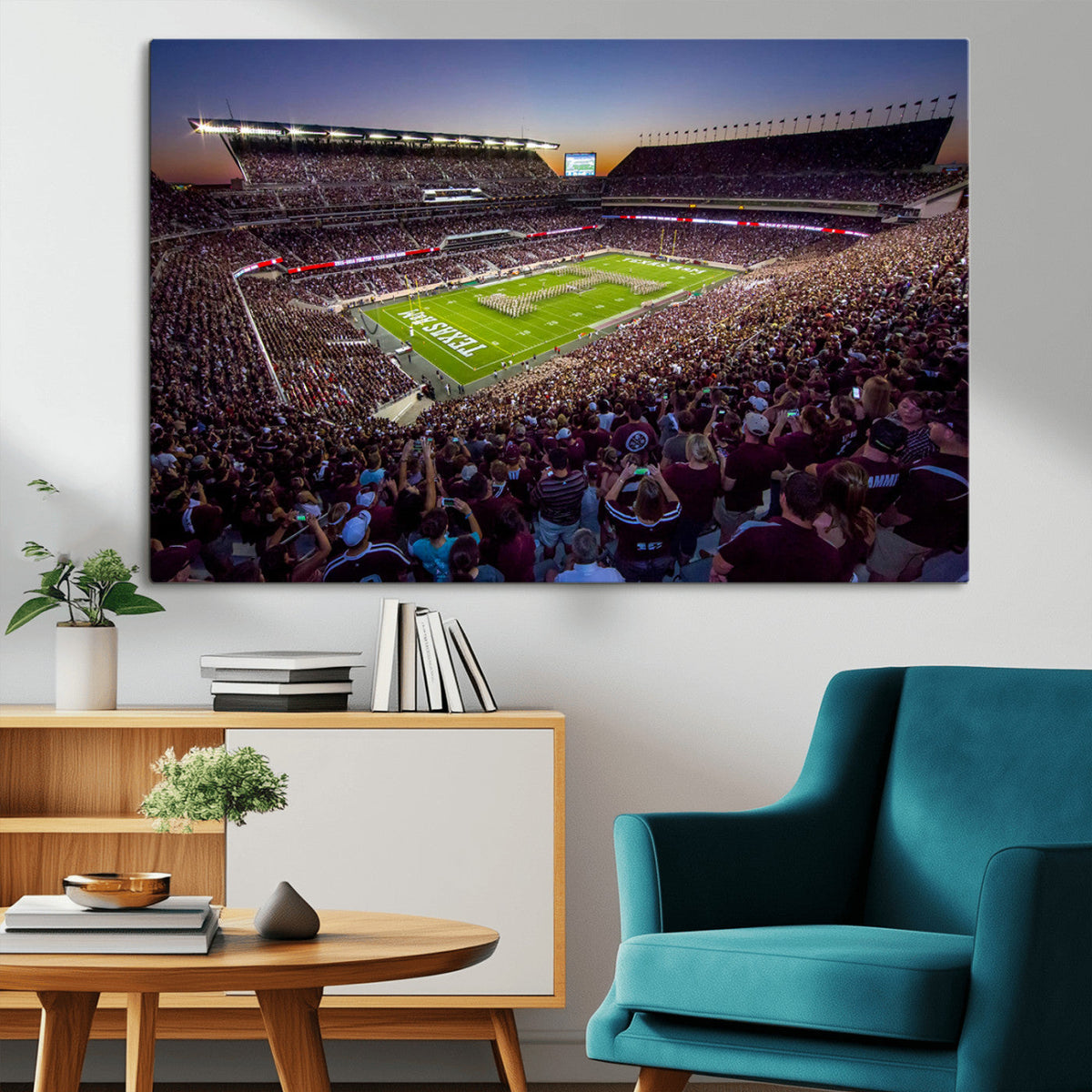 Texas A&M University Aggies Football Team Print - College
