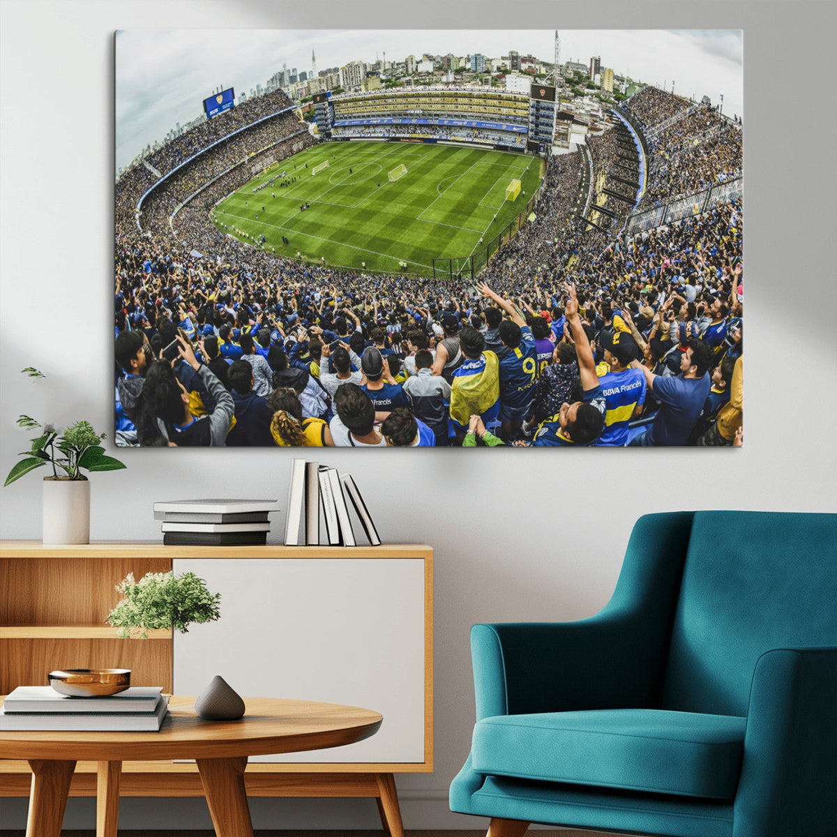 Boca Juniors Soccer Team Print Wall Art - Buenos Aires