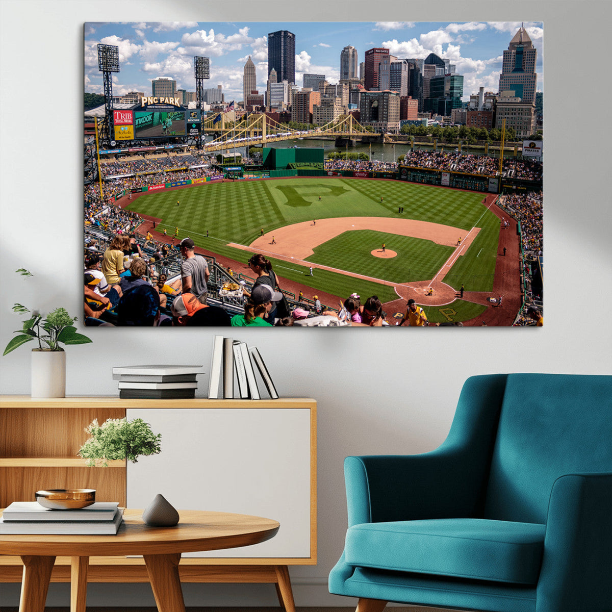 Pittsburgh Pirates Baseball Team Print - PNC Park Stadium