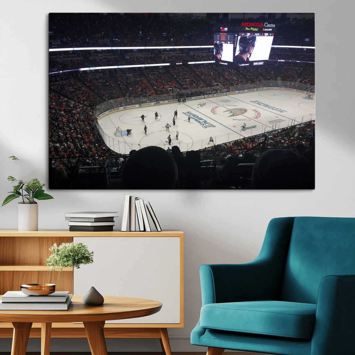 Honda Center California Anaheim Ducks Hockey Stadium Wall