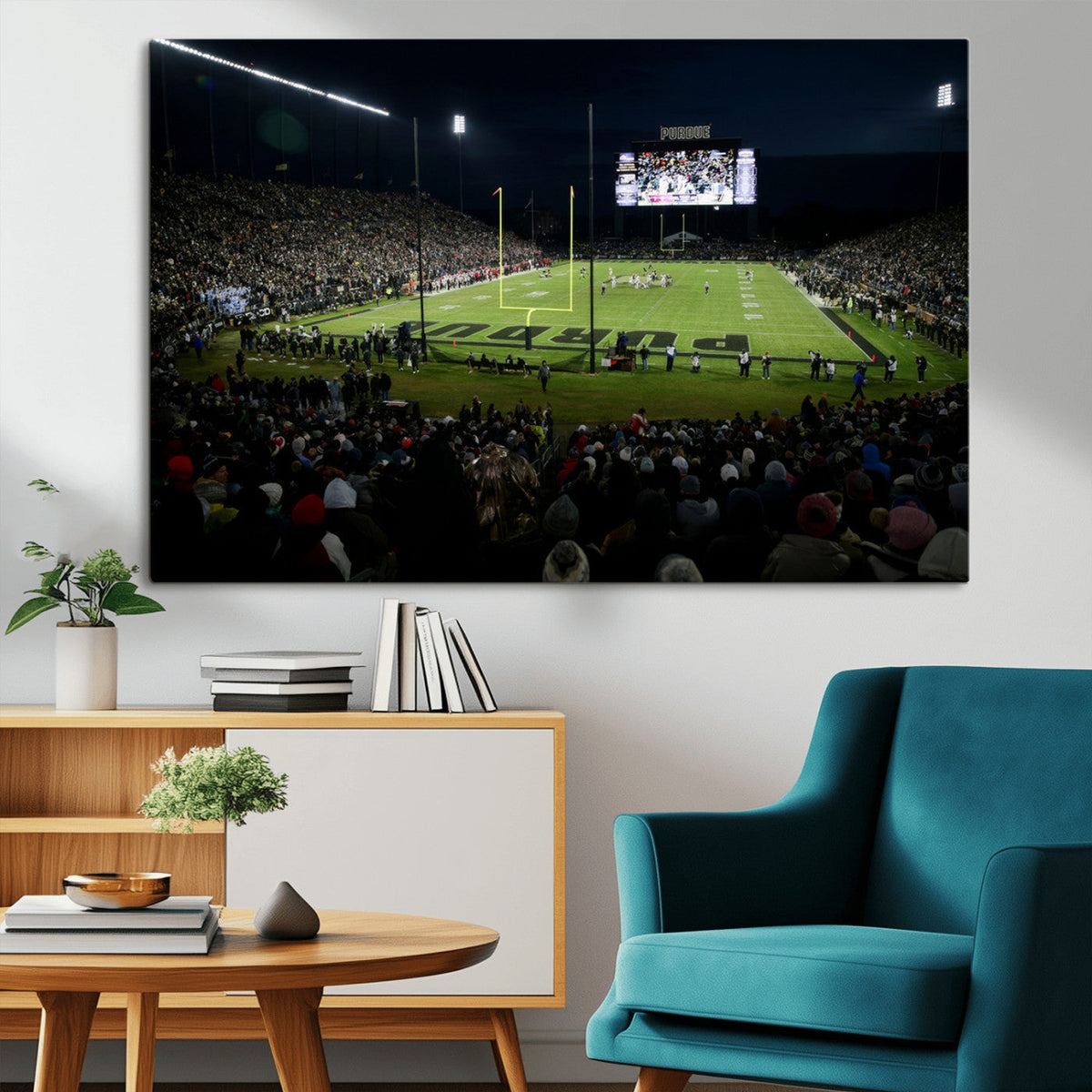 Purdue Boilermakers Football Team Print - West Lafayette